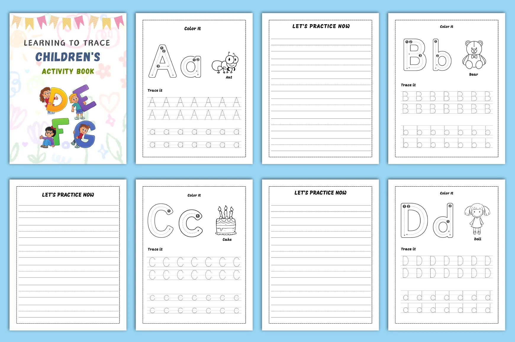 Learning to Trace: Children's Activity Workbook - Image 2