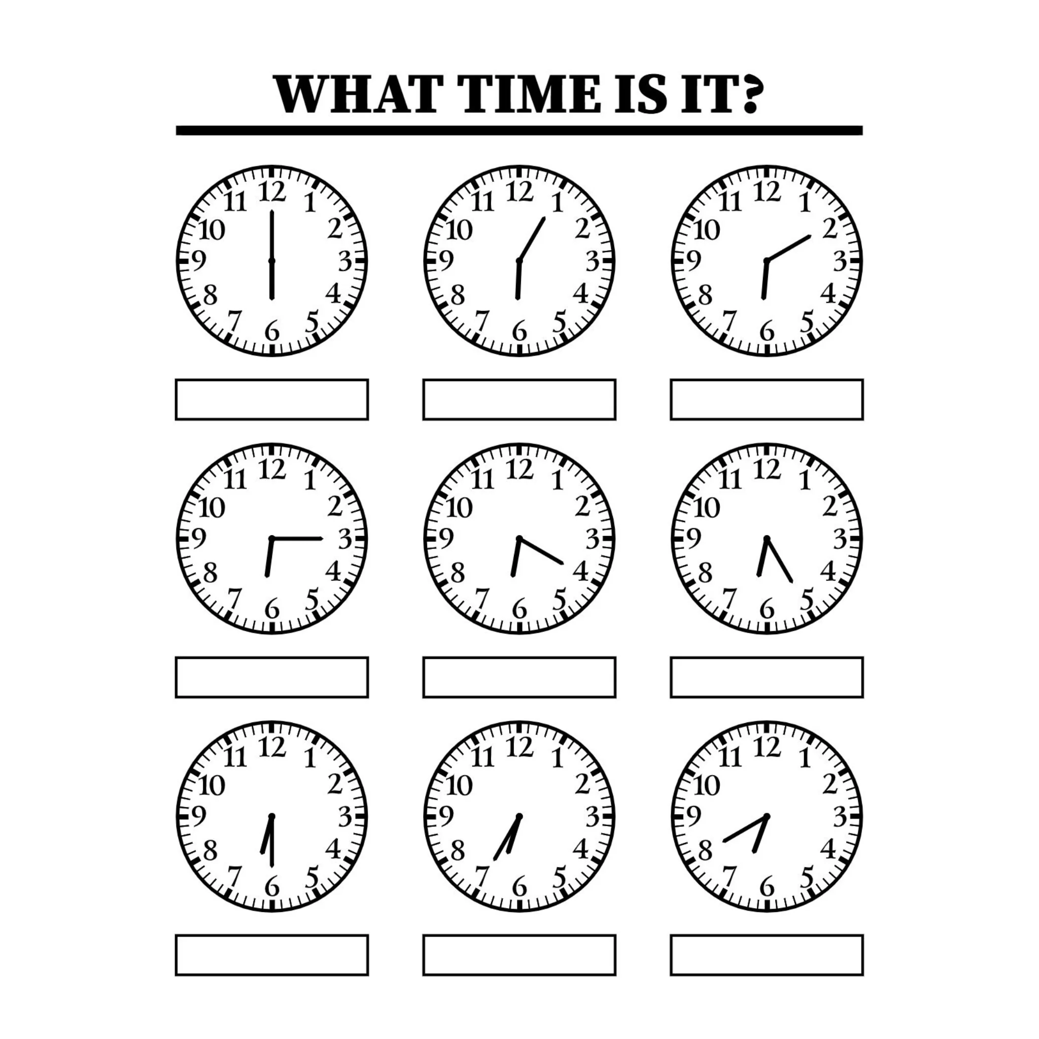 Let’s Know About Time Worksheets - Image 5