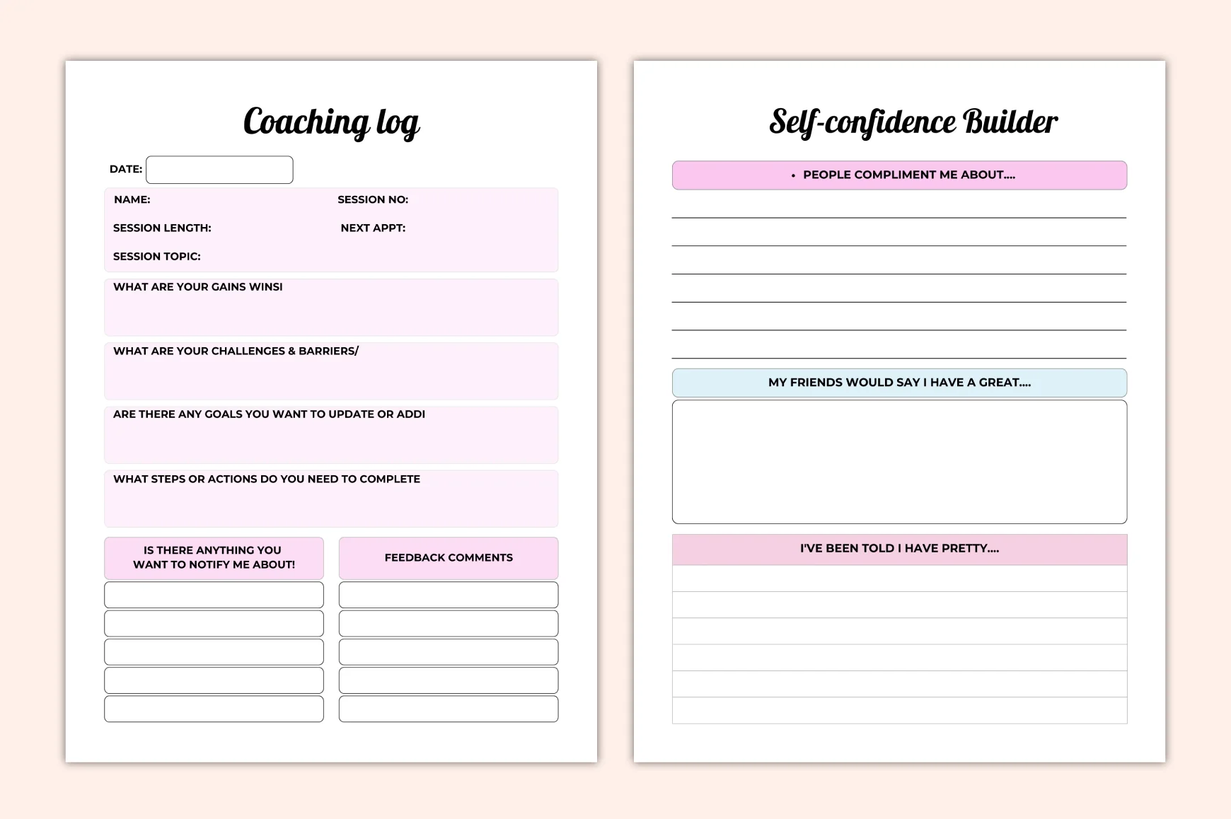 Life Coaching Action Planner - Image 2