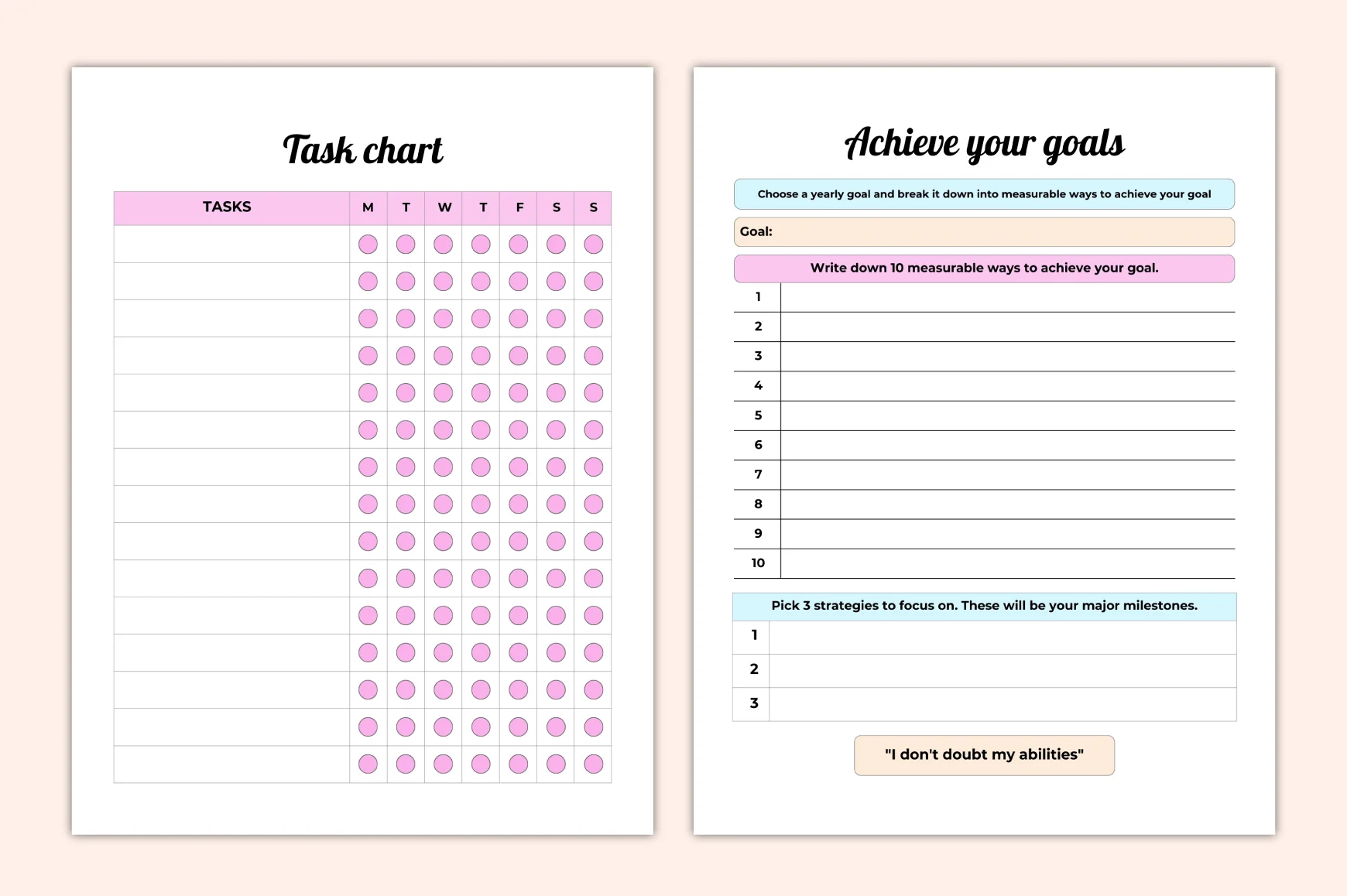 Life Coaching Action Planner - Image 3