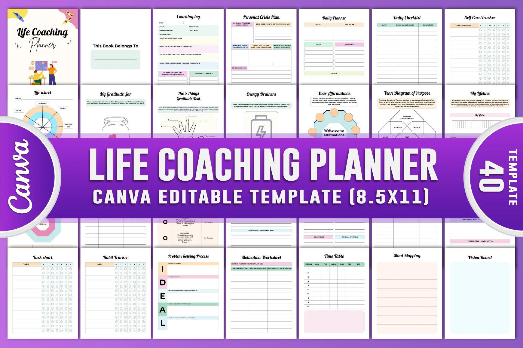 Life Coaching Planner