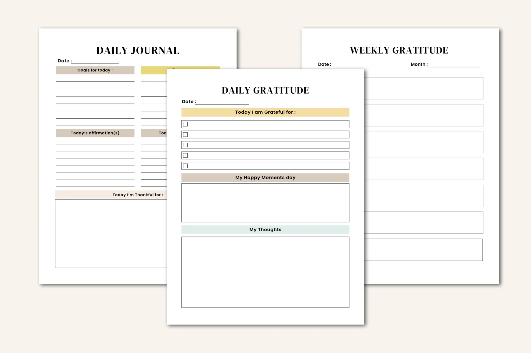 Life Goals Vision Board Workbook - Image 6