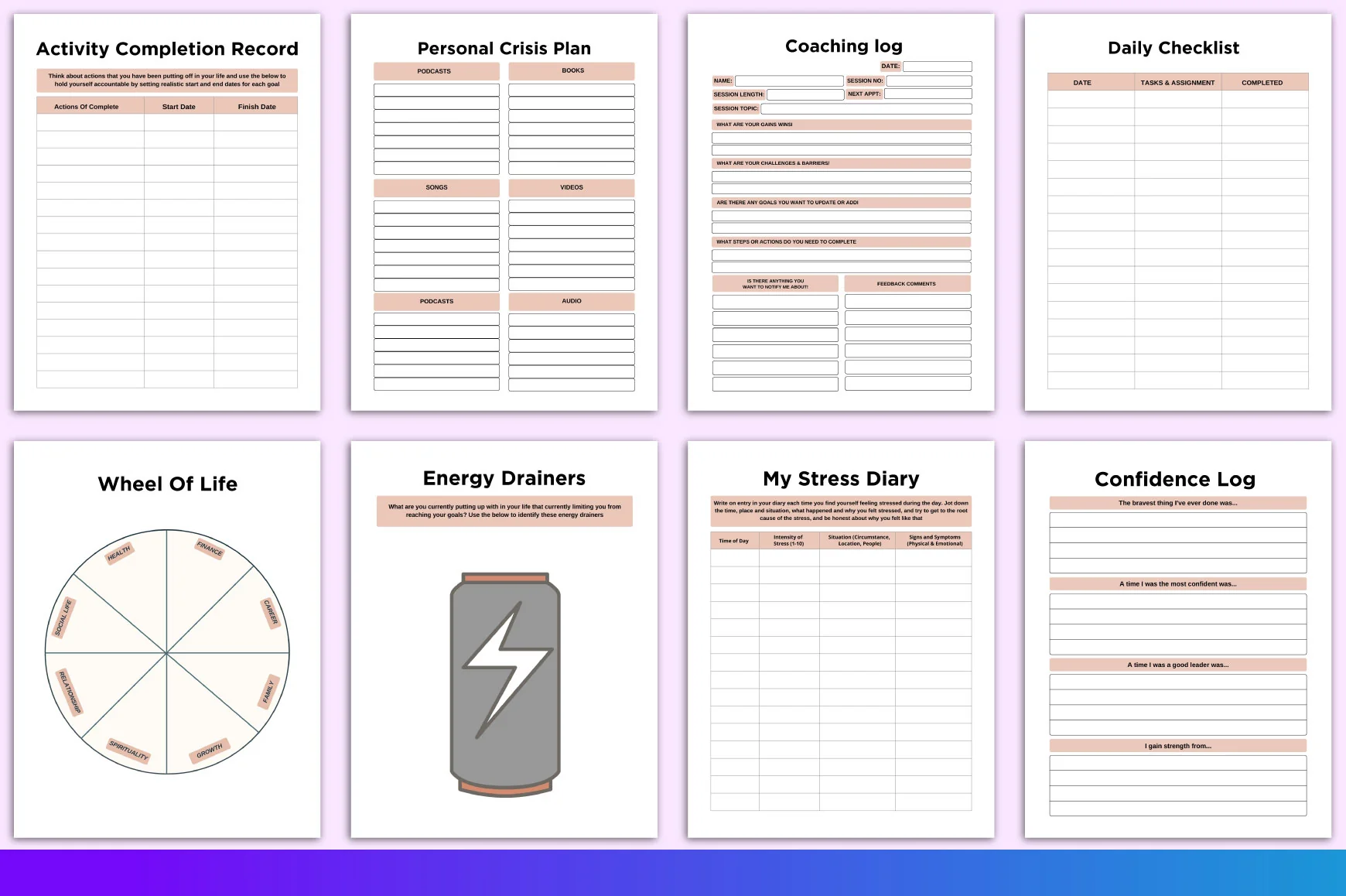 Life Self-Help Planner - Image 4