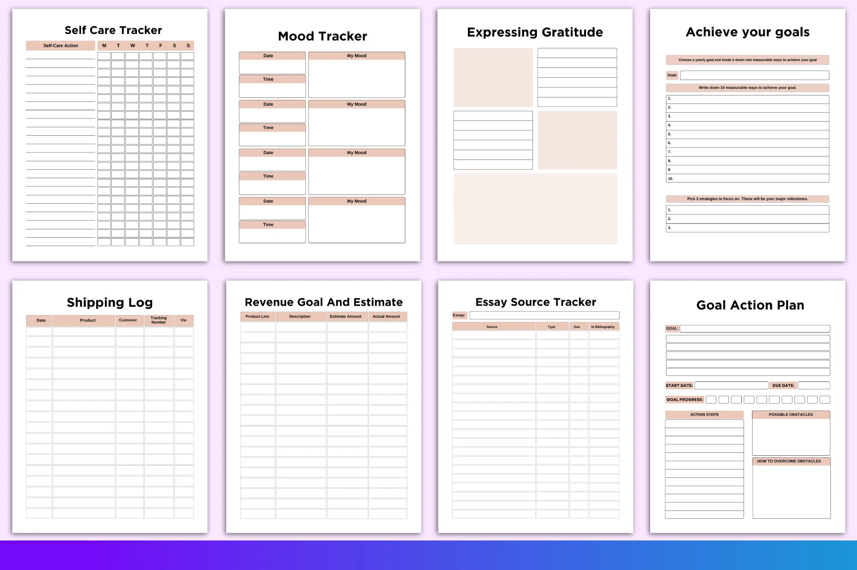 Life Self-Help Planner - Image 5
