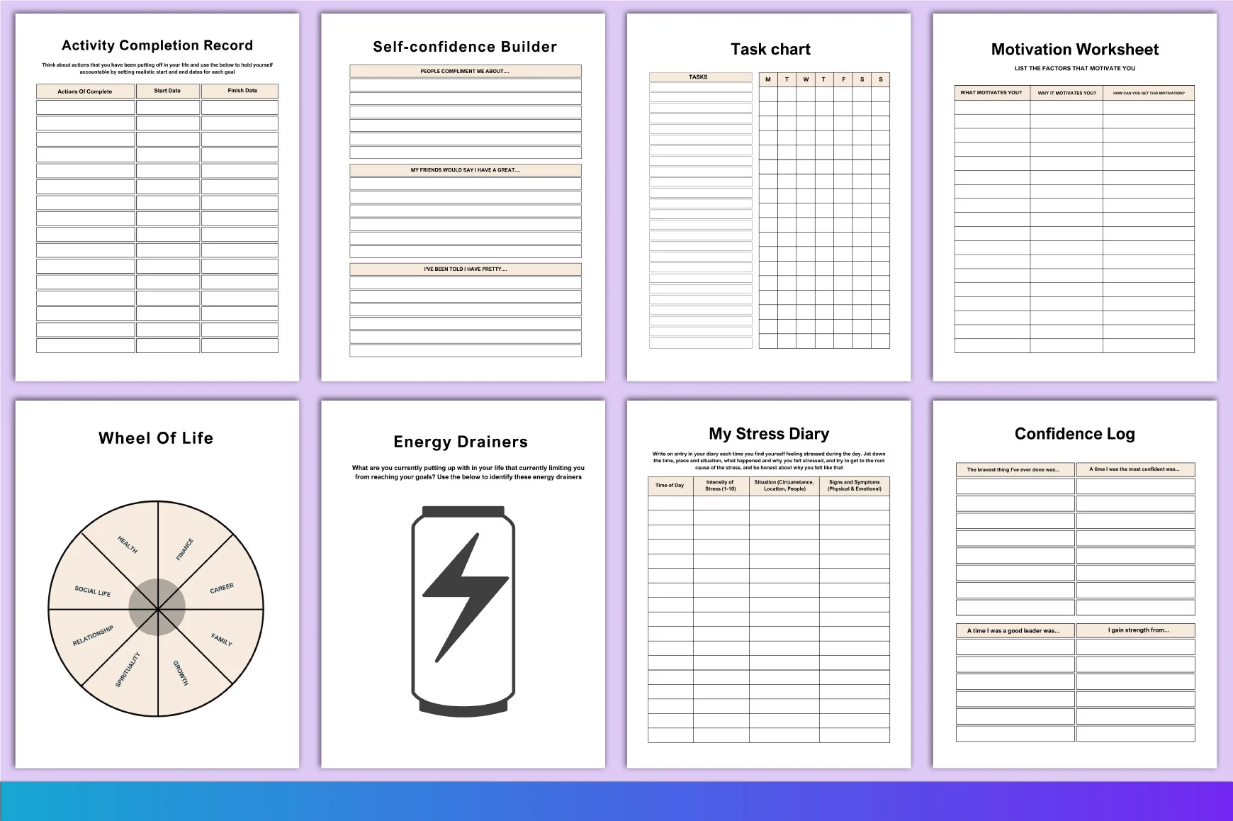 Life Self-Help Planner - Image 2