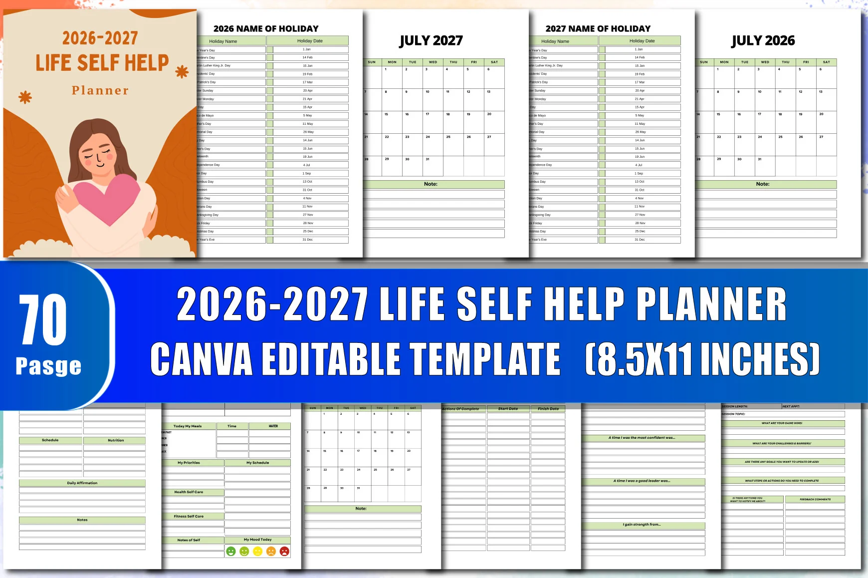 Life Self-Help Planner