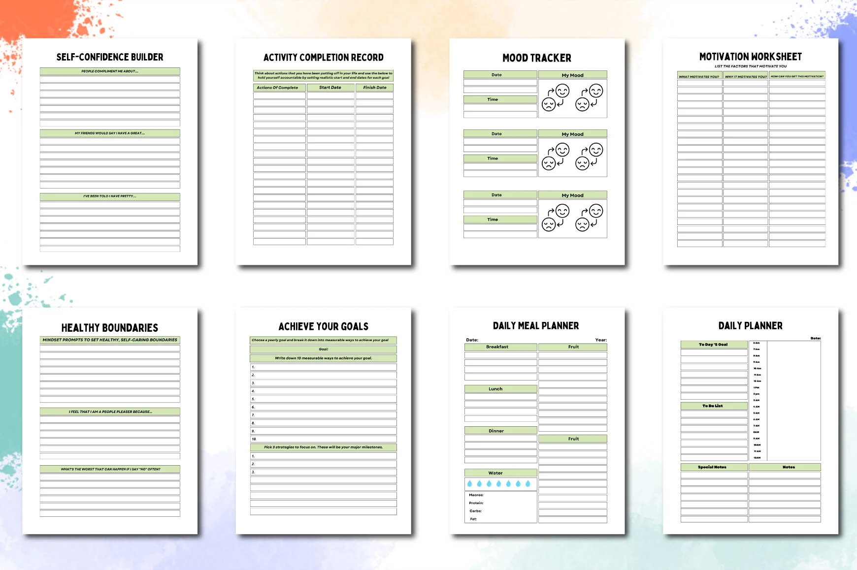 Life Self-Help Planner - Image 2