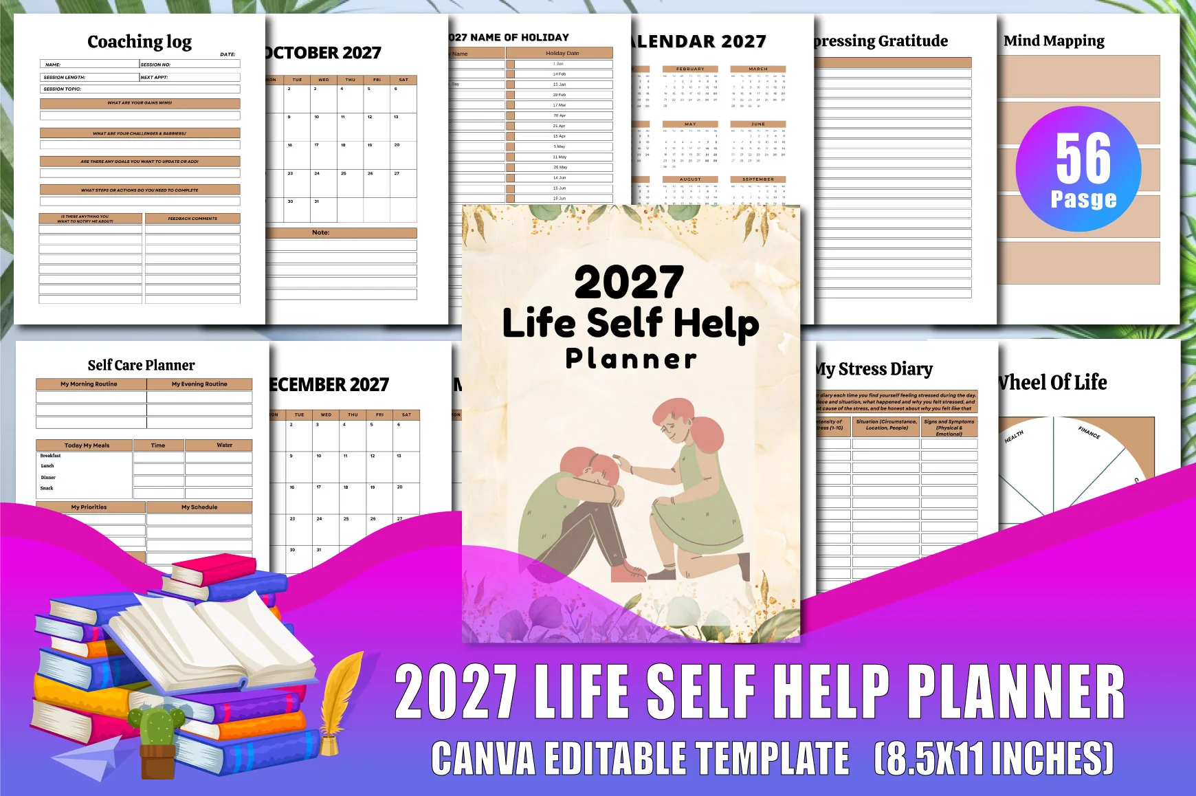 Life Self Help Planner