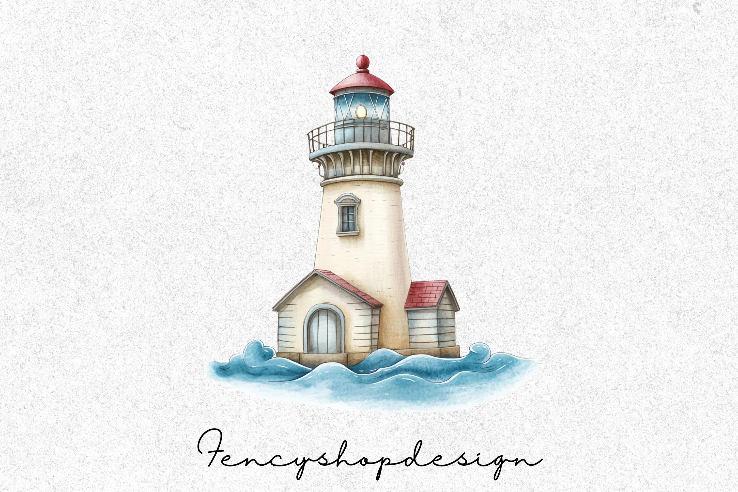 Lighthouse Clipart Bundle - Image 4