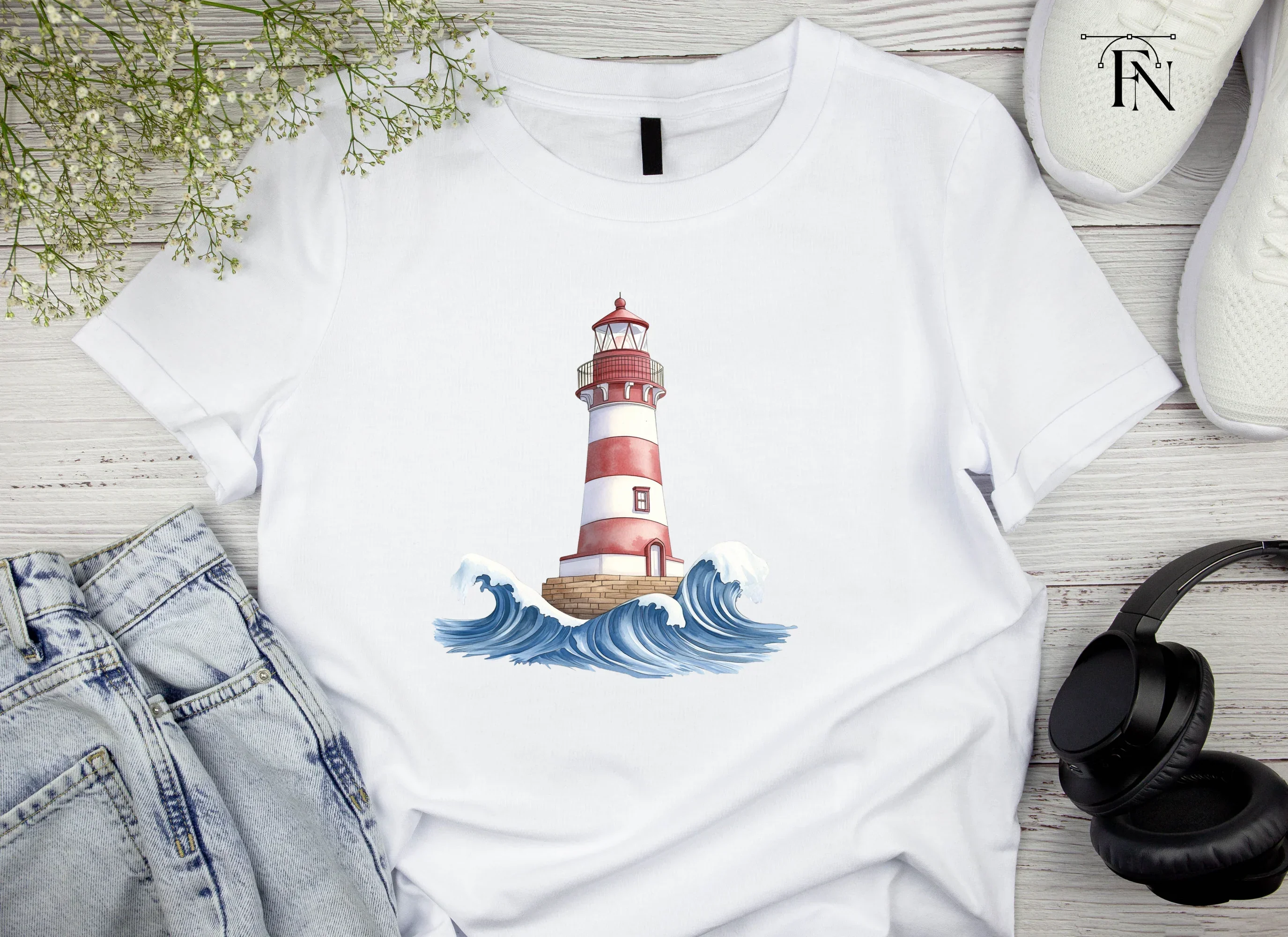 Lighthouse Clipart Bundle - Image 6
