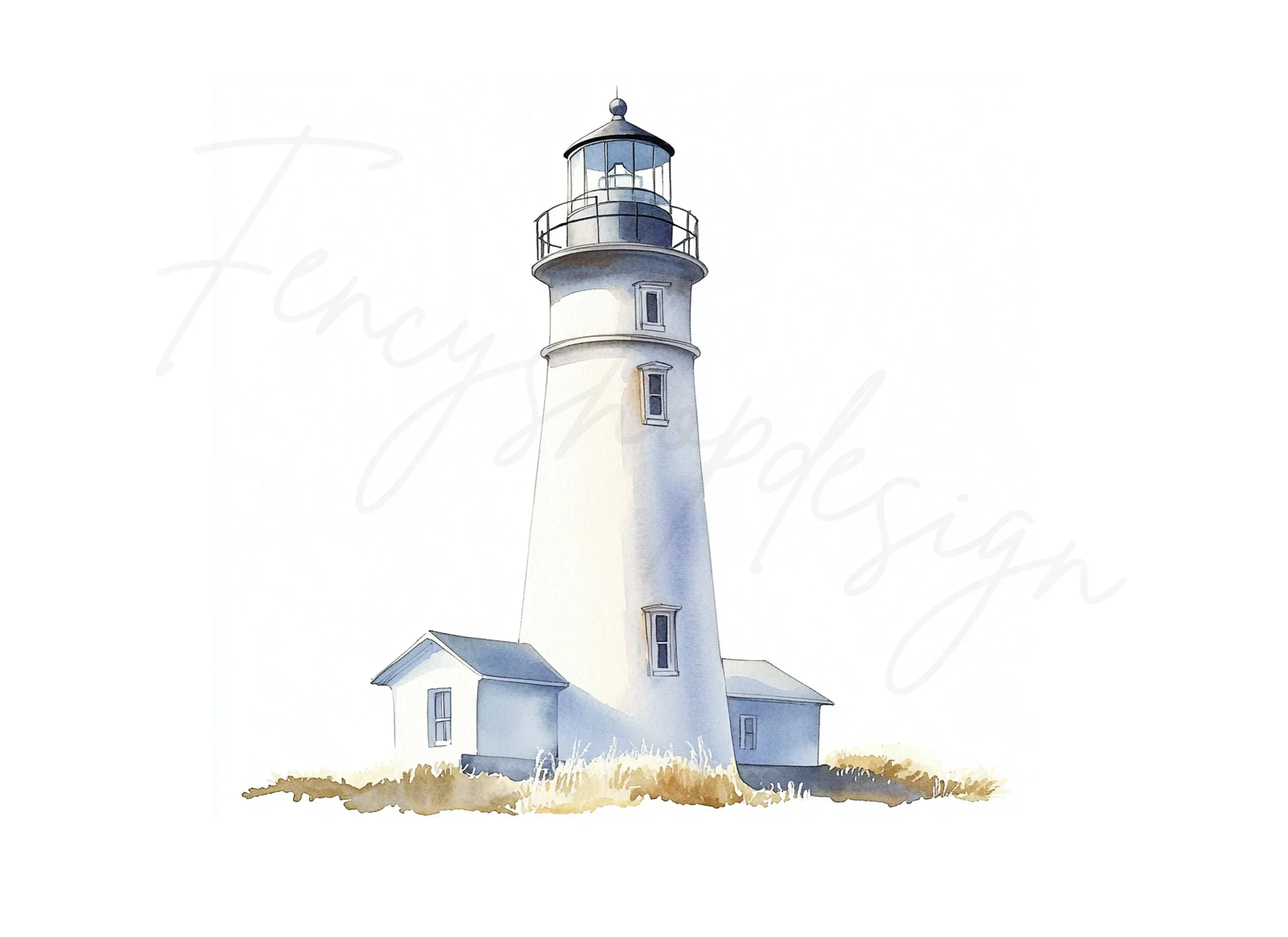 Lighthouse Coastal Clipart Bundle - Image 3