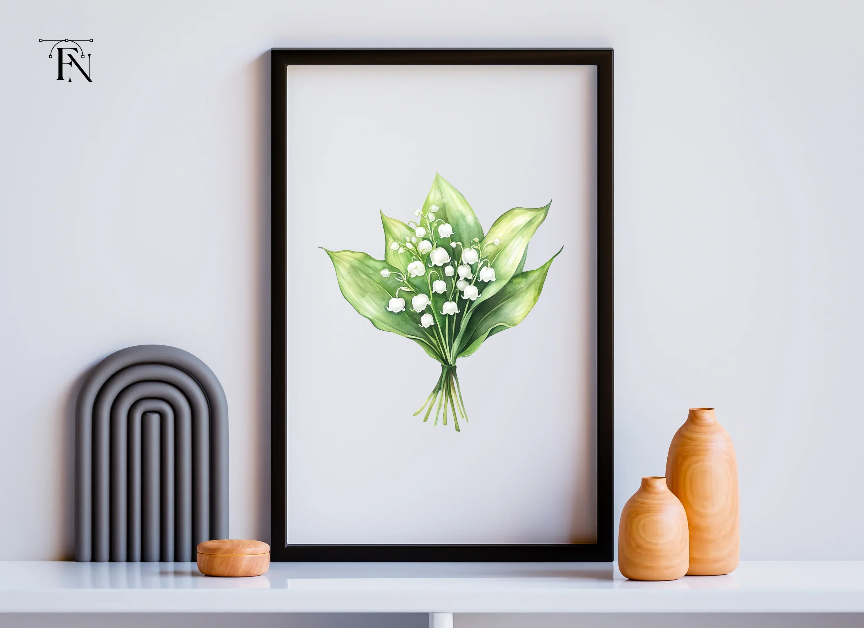 Lily of the Valley Clipart Bundle - Image 6
