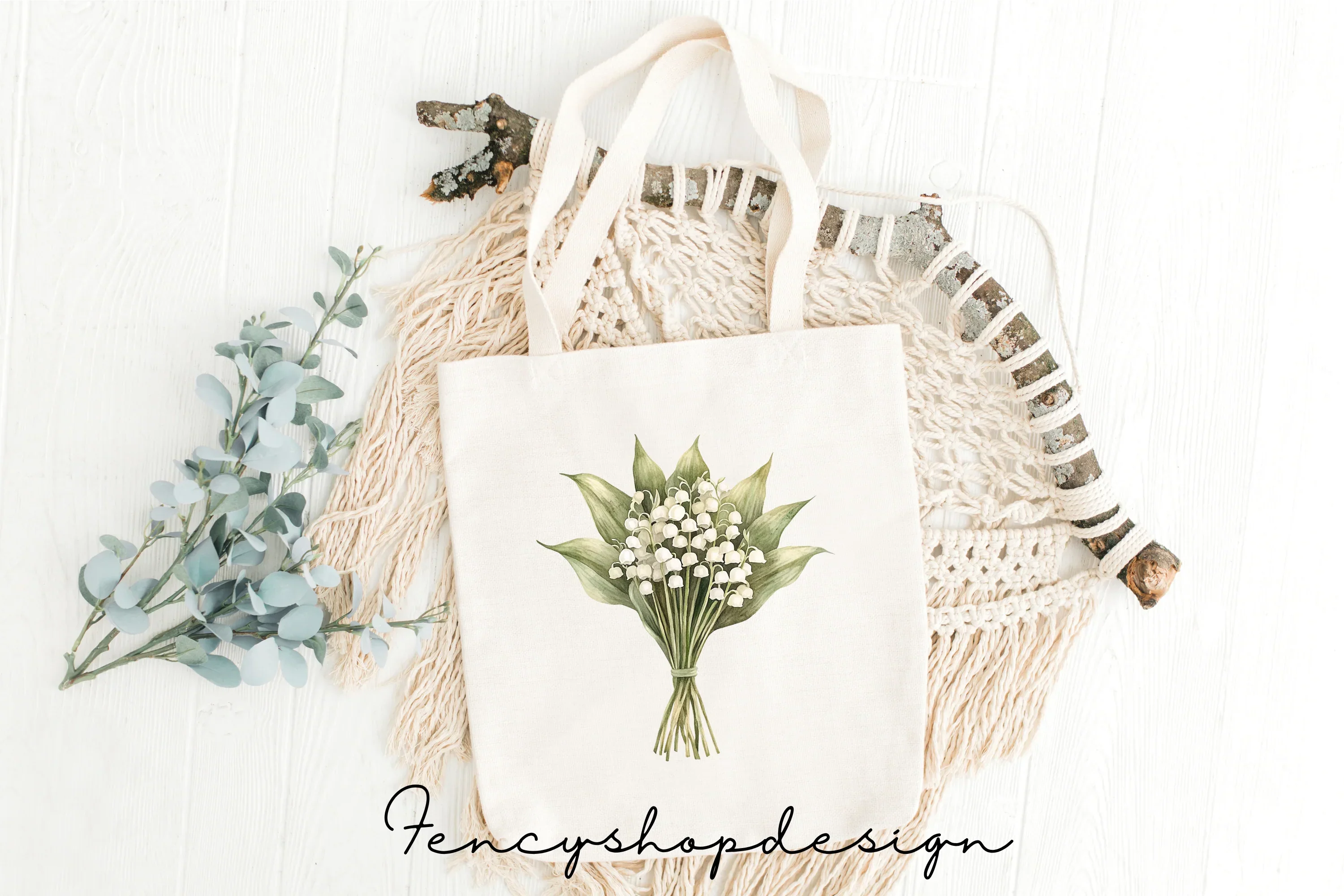 Lily of the Valley Clipart Bundle - Image 5
