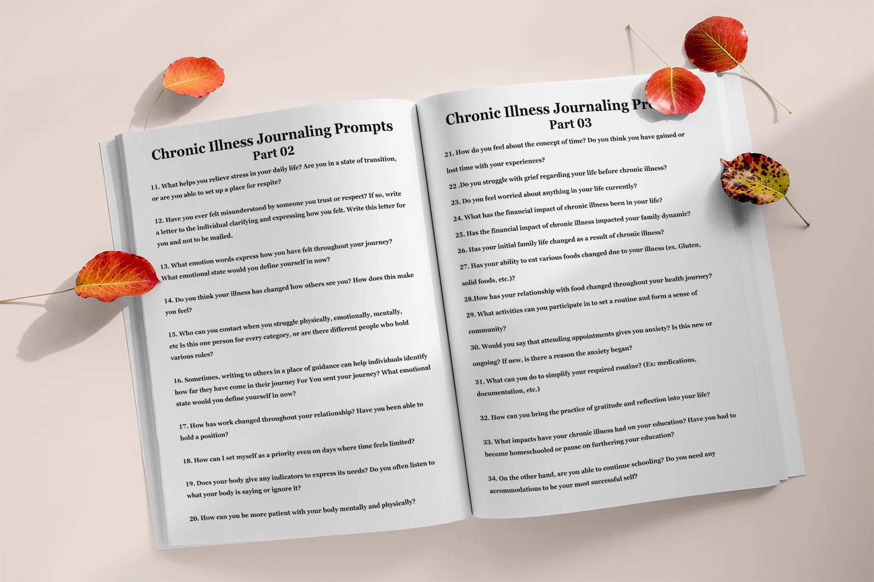 Living with Chronic Illness: Reflection Prompts - Image 3