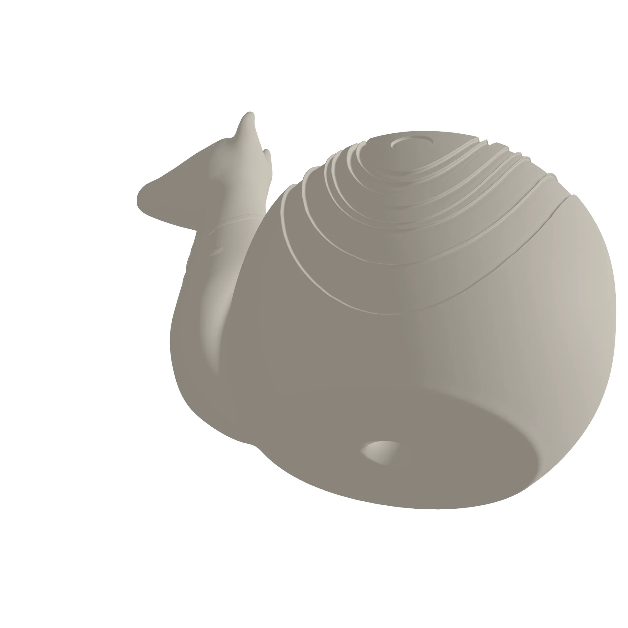 Llama Planter 3D Print STL File - Image 2