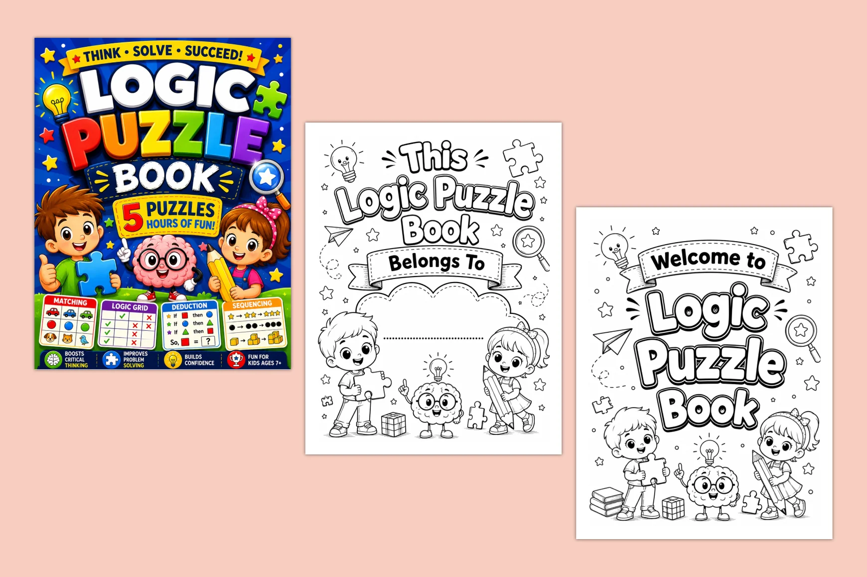 Logic Puzzle Book - Image 2