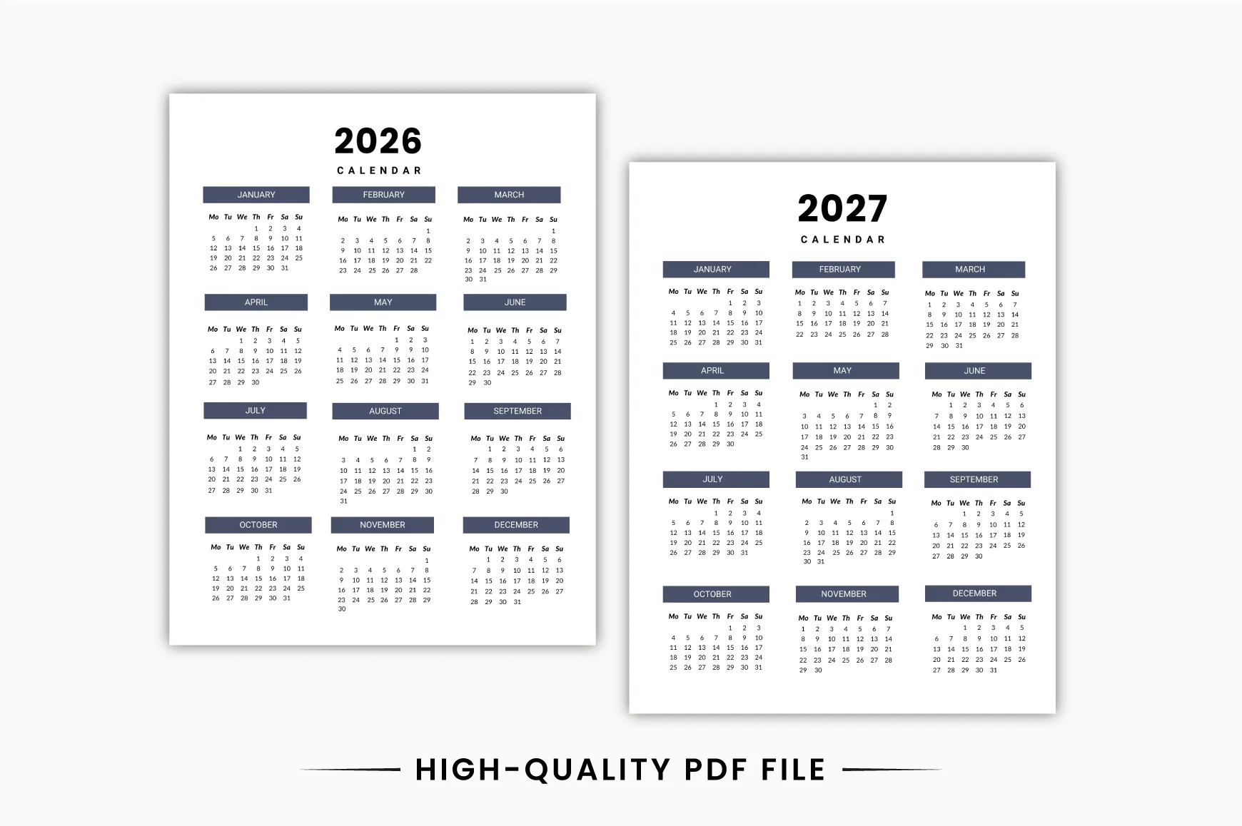 Long Term Monthly Planner - Image 2