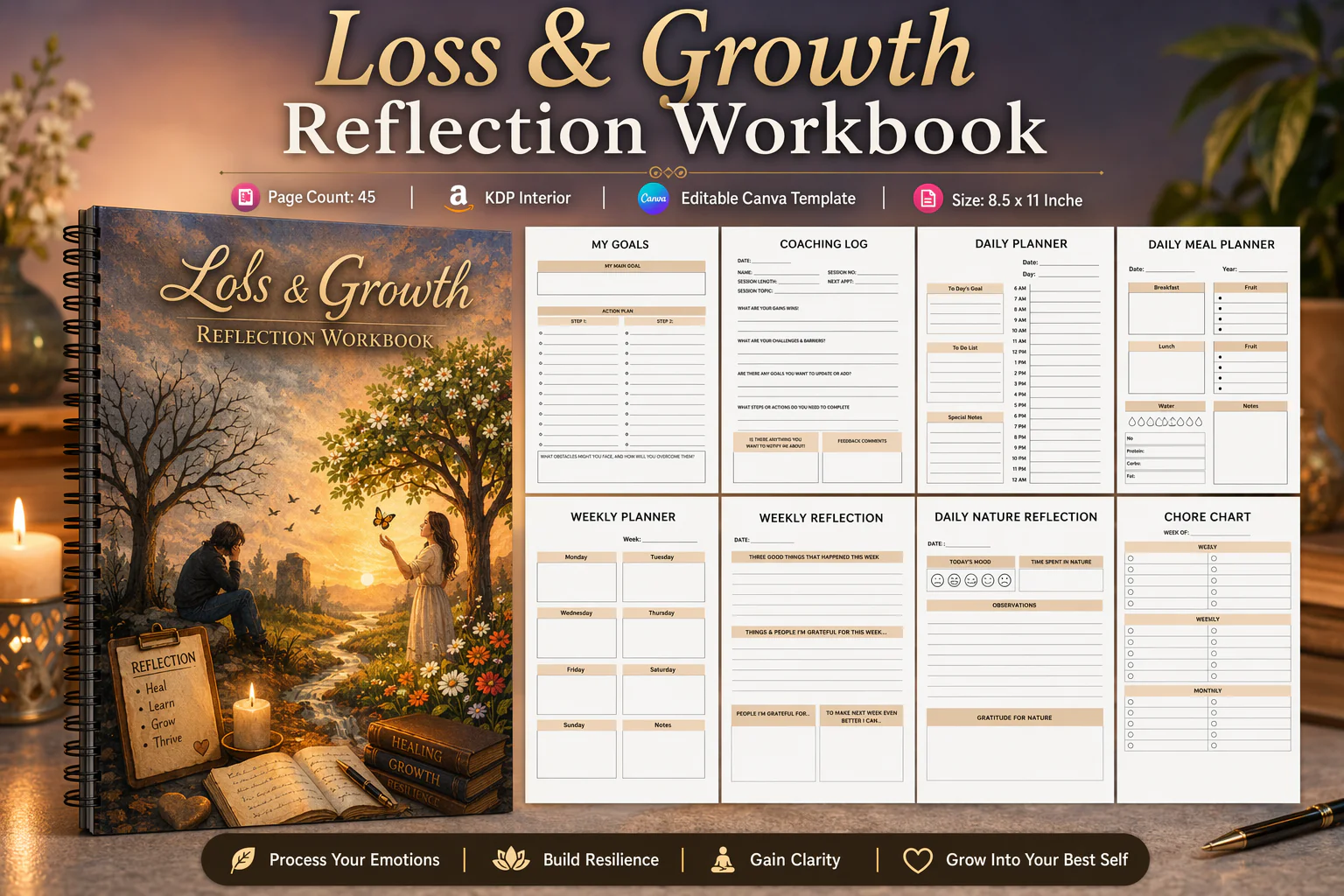 Loss Growth Reflection Workbook