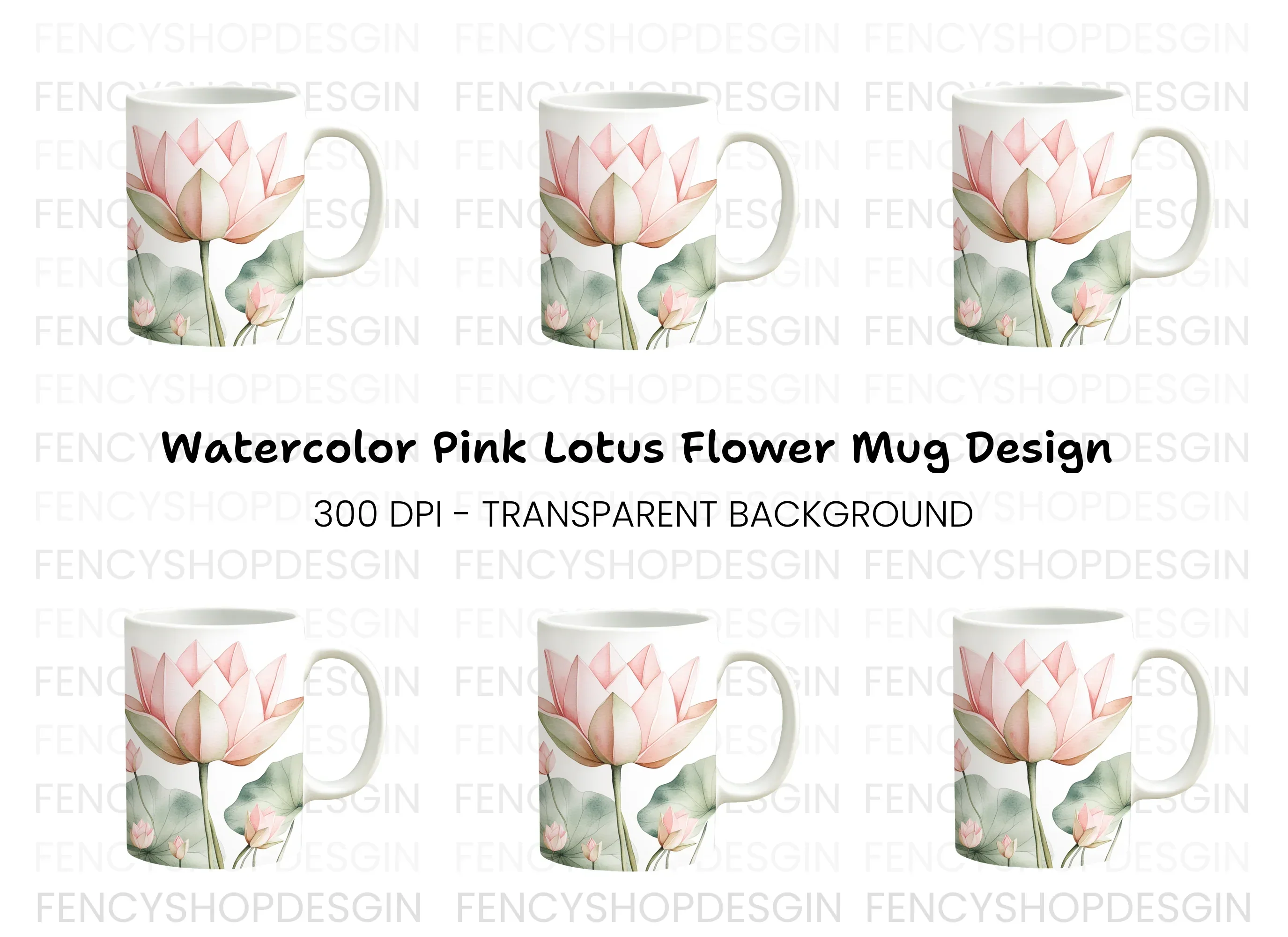 Lotus Clipart Bundle