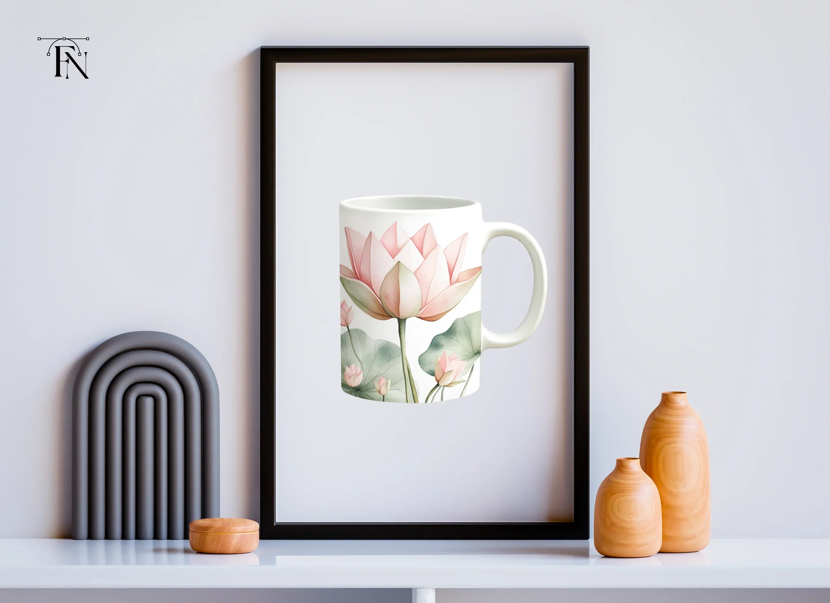 Lotus Clipart Bundle - Image 6