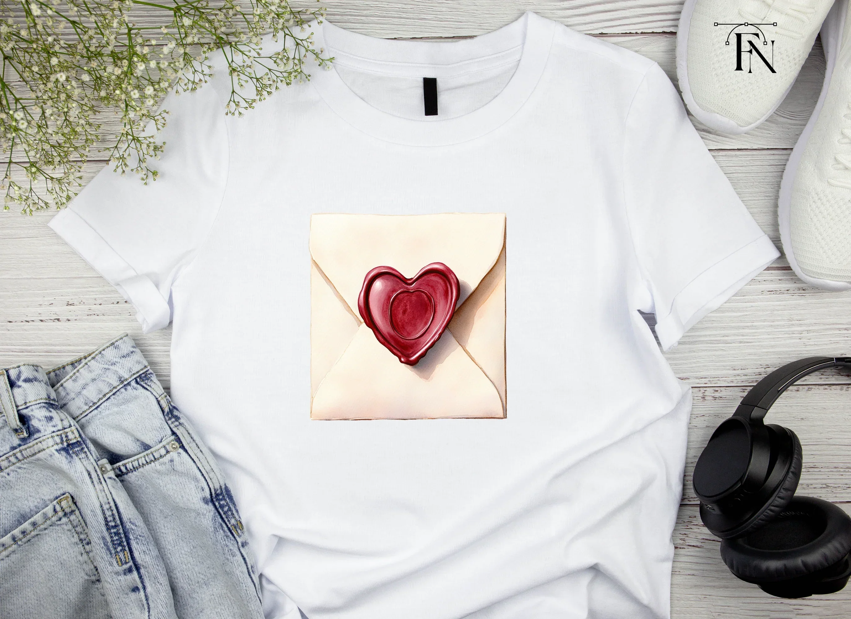 Love Letter Wax Seal Clipart Bundle - Image 4