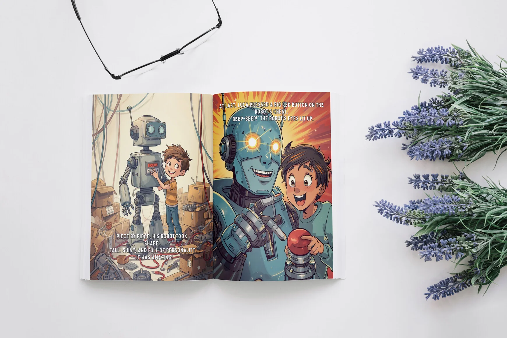 Luca and His Amazing Builds Book - Image 3