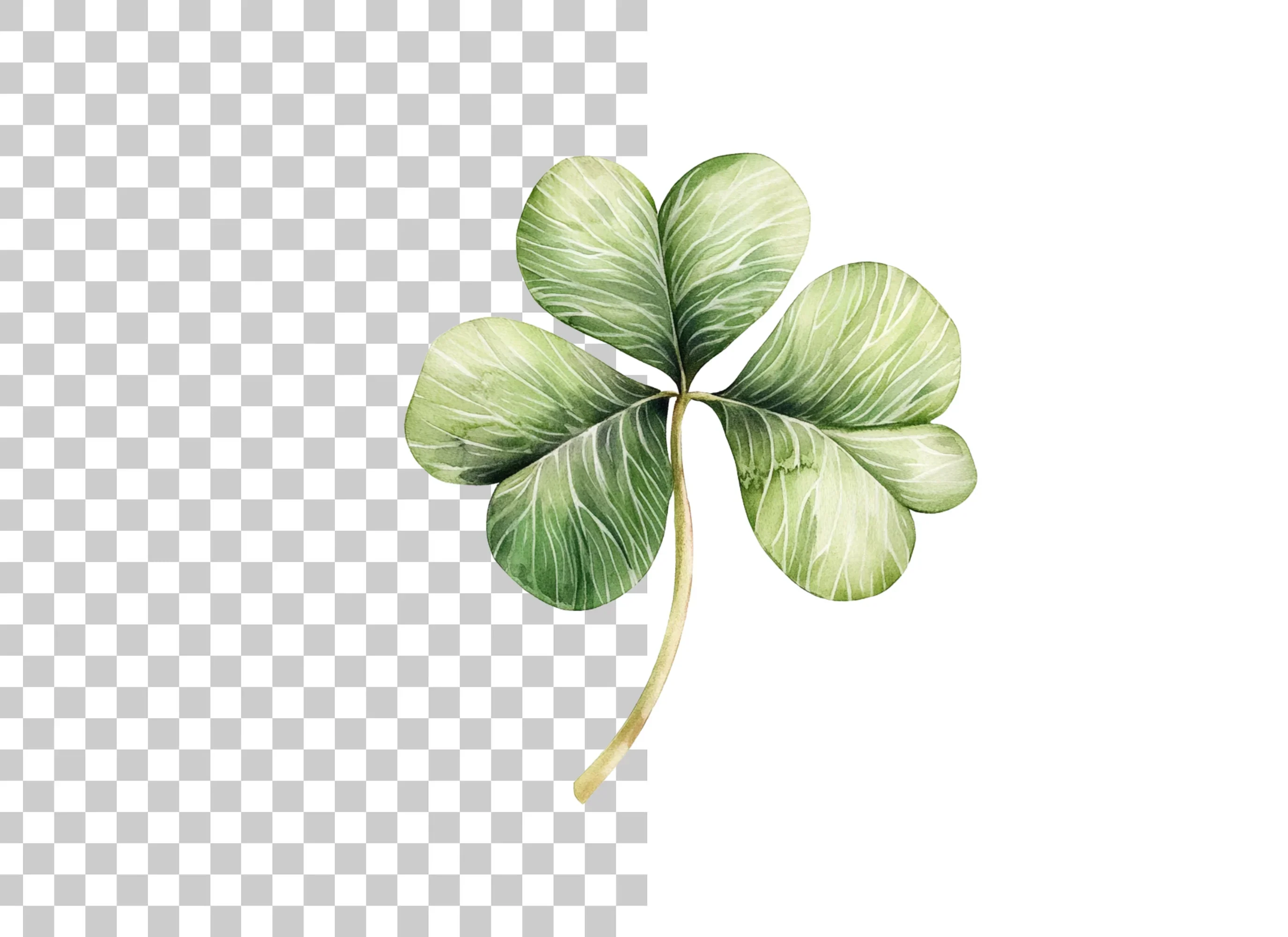Lucky Clover Clipart Bundle - Image 2
