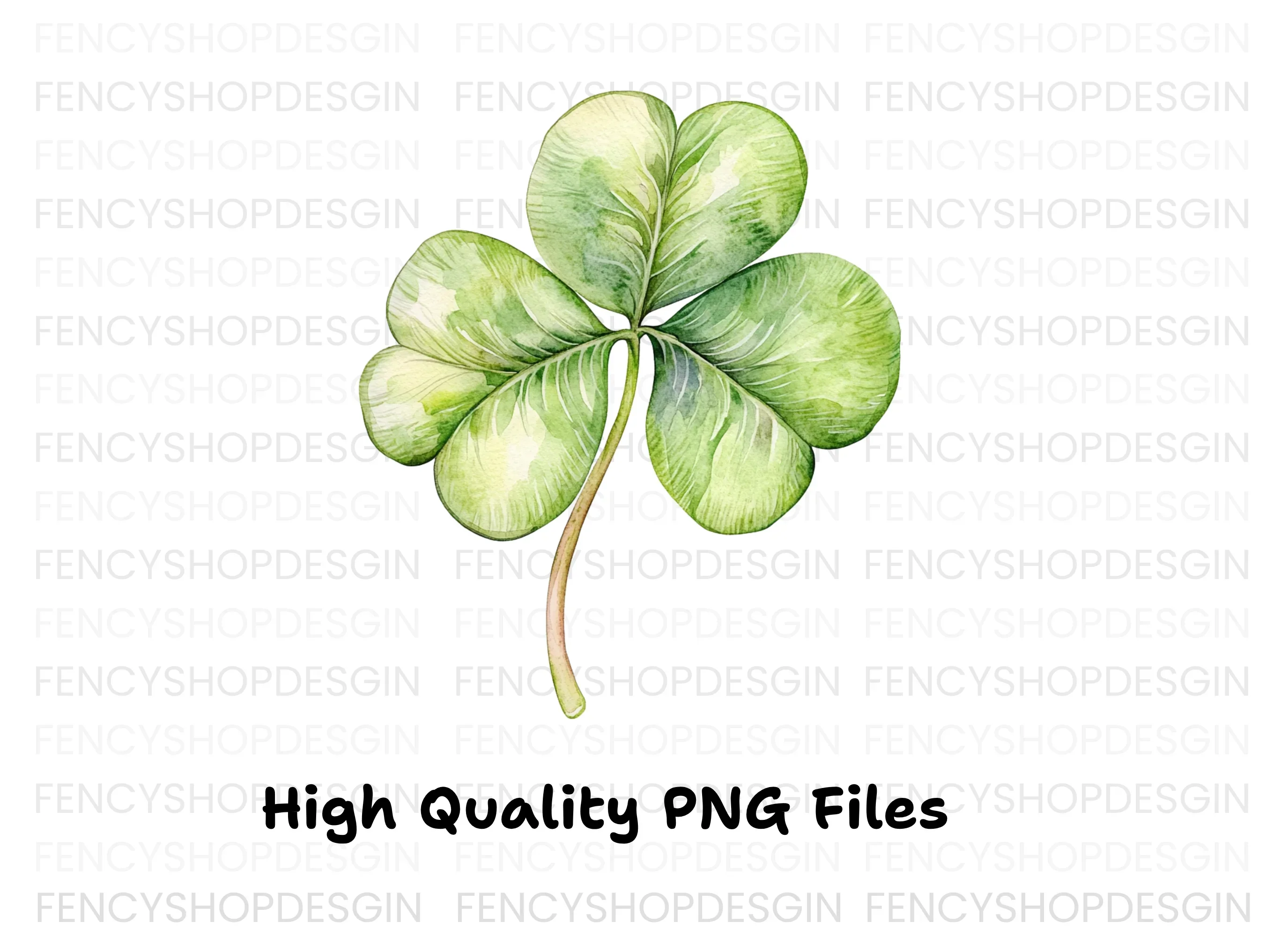 Lucky Clover Clipart Bundle - Image 3