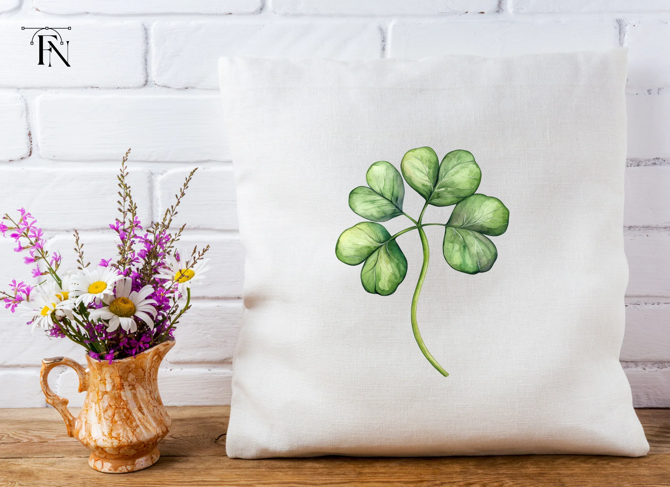 Lucky Clover Clipart Bundle - Image 5