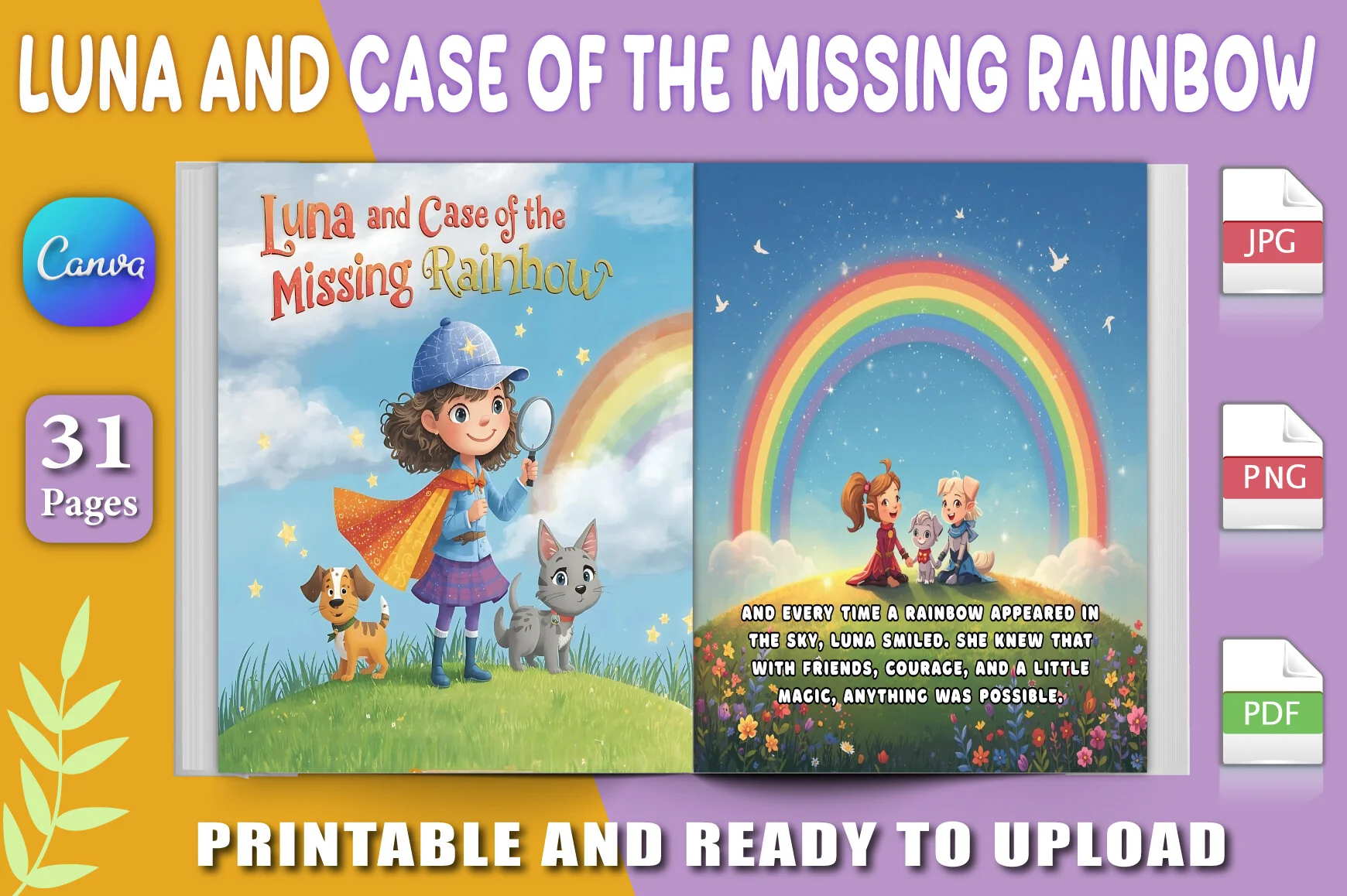Luna and the Case of the Missing Rainbow Book