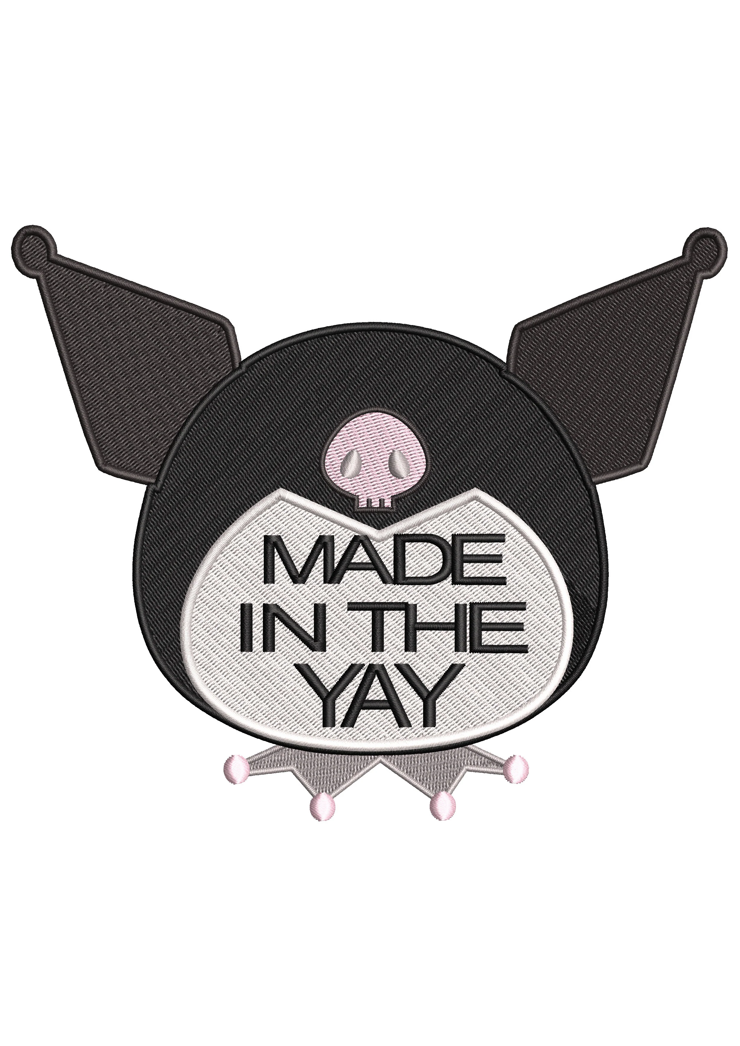 Made in the Way Embroidery Design