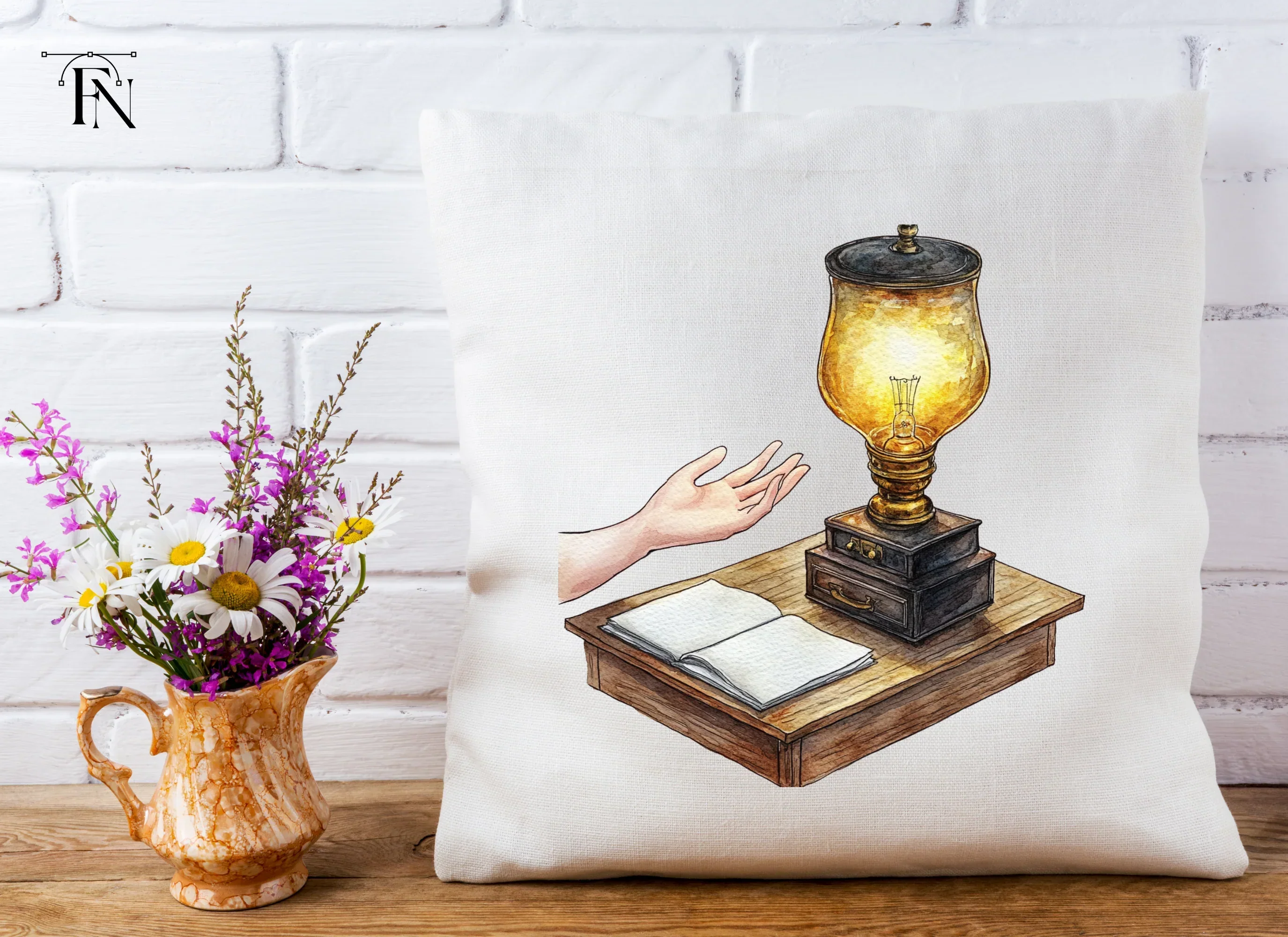 Magical Lamp and Book Clipart Bundle - Image 5