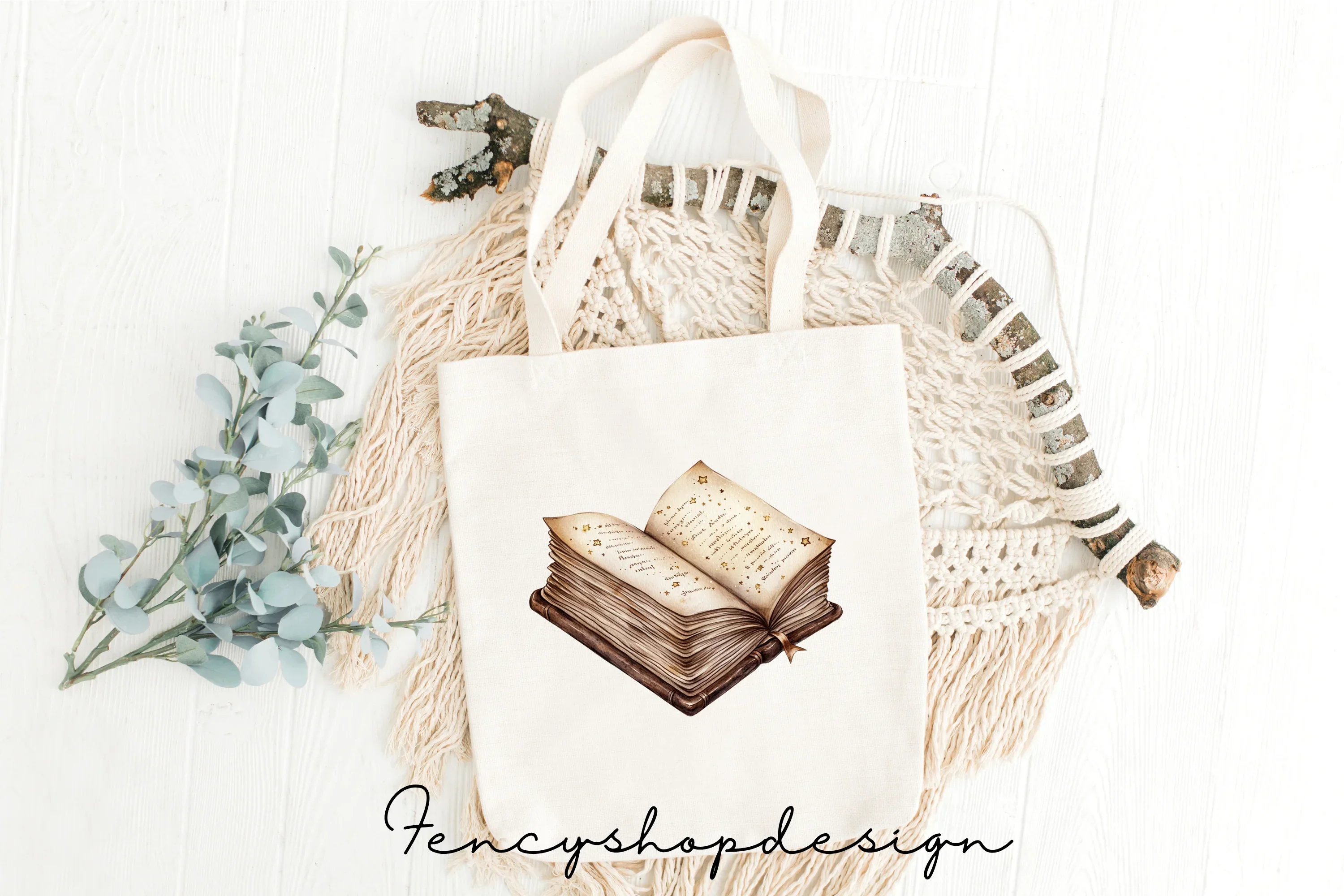 Magical Open Books Clipart Bundle - Image 2