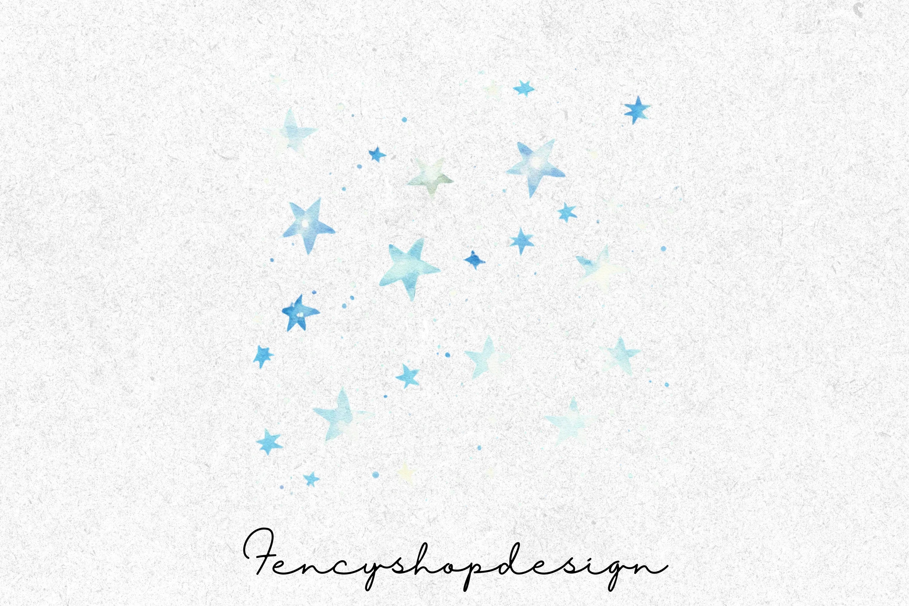 Magical Winter Night Clipart Bundle - Image 3