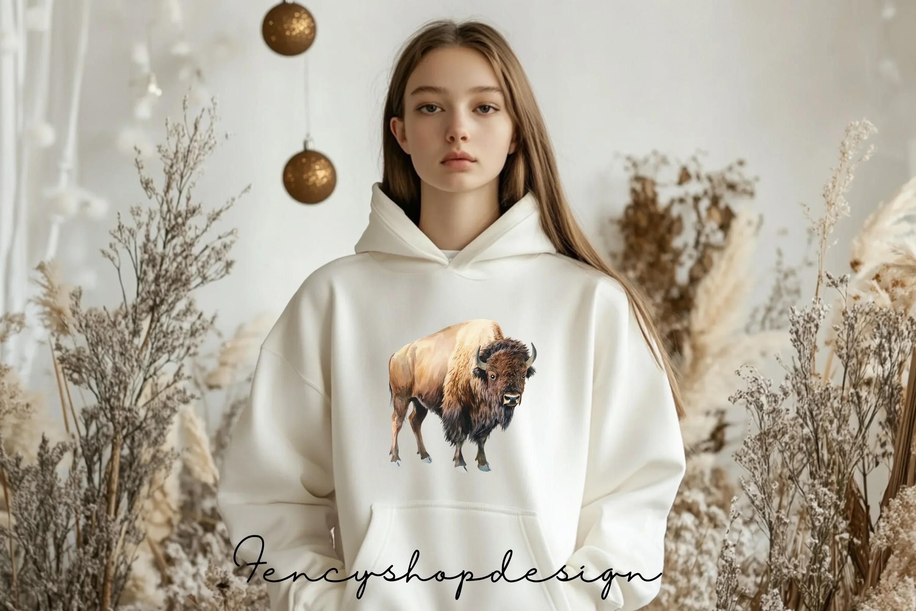 Majestic American Bison Clipart Bundle - Image 6