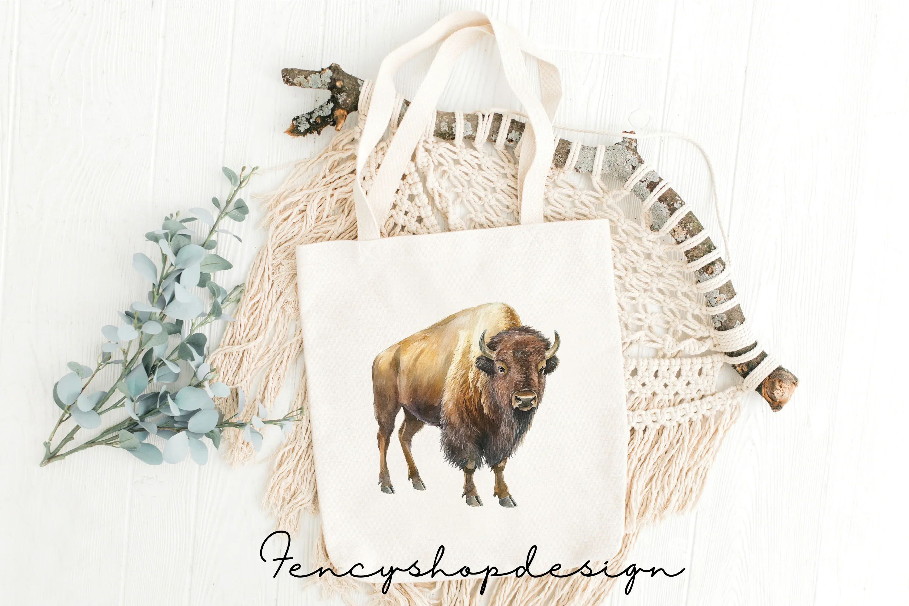 Majestic American Bison Clipart Bundle - Image 8