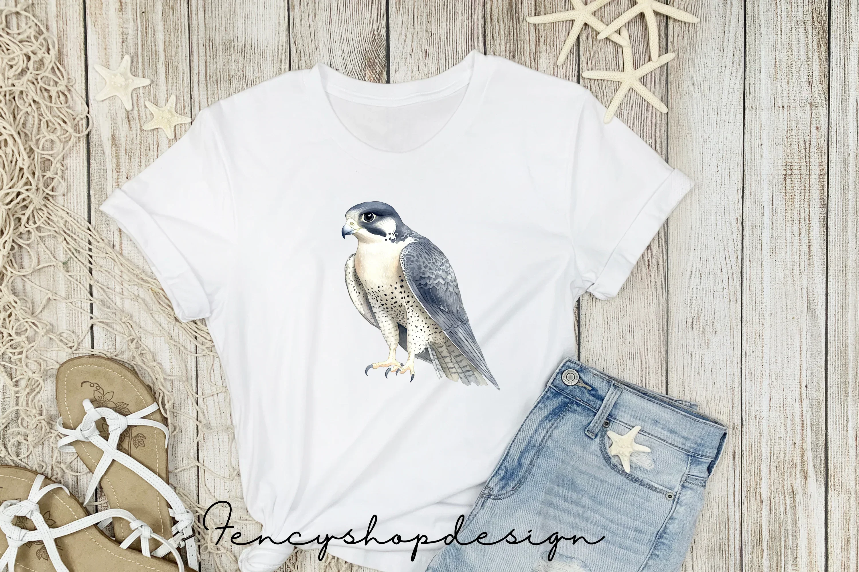 Majestic Falcon Clipart Bundle - Image 5