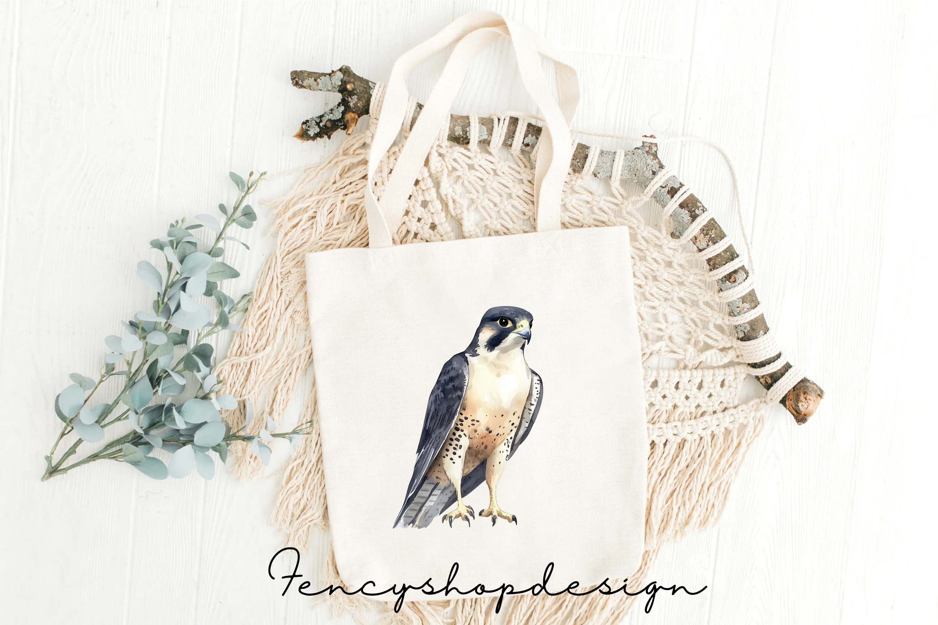 Majestic Falcon Clipart Bundle - Image 8