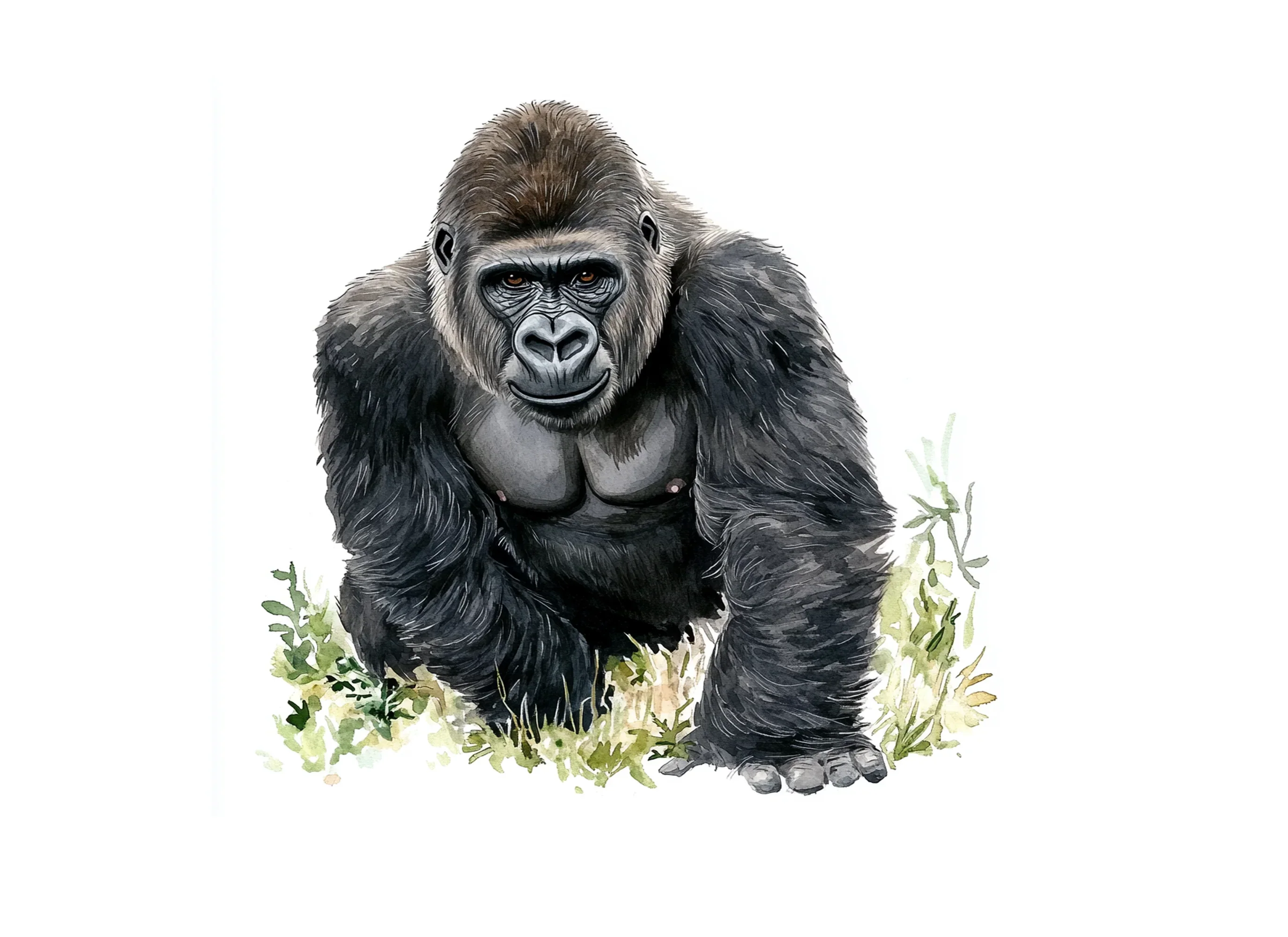 Majestic Gorilla Clipart Bundle - Image 2
