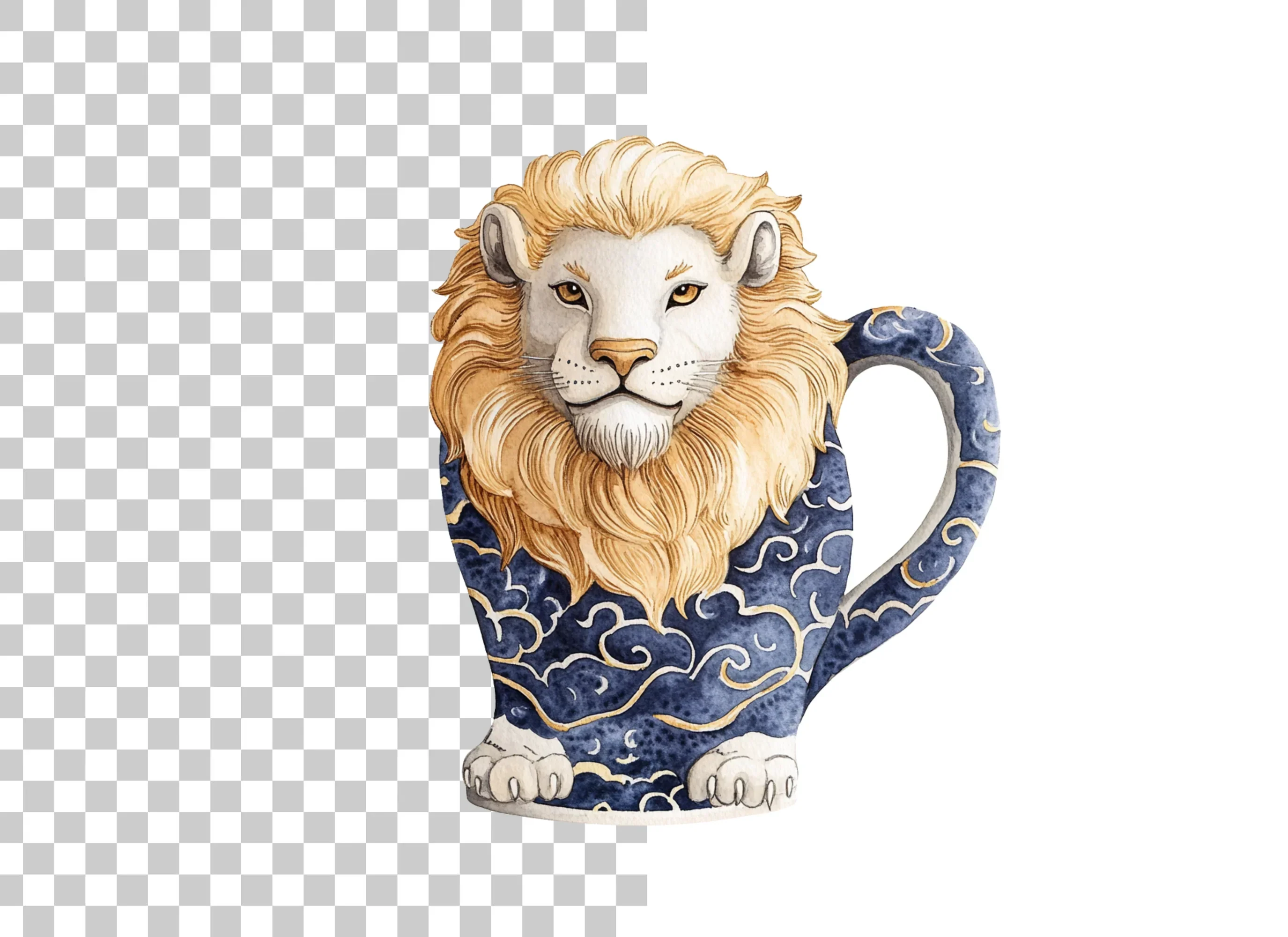 Majestic Lion Clipart Bundle - Image 2