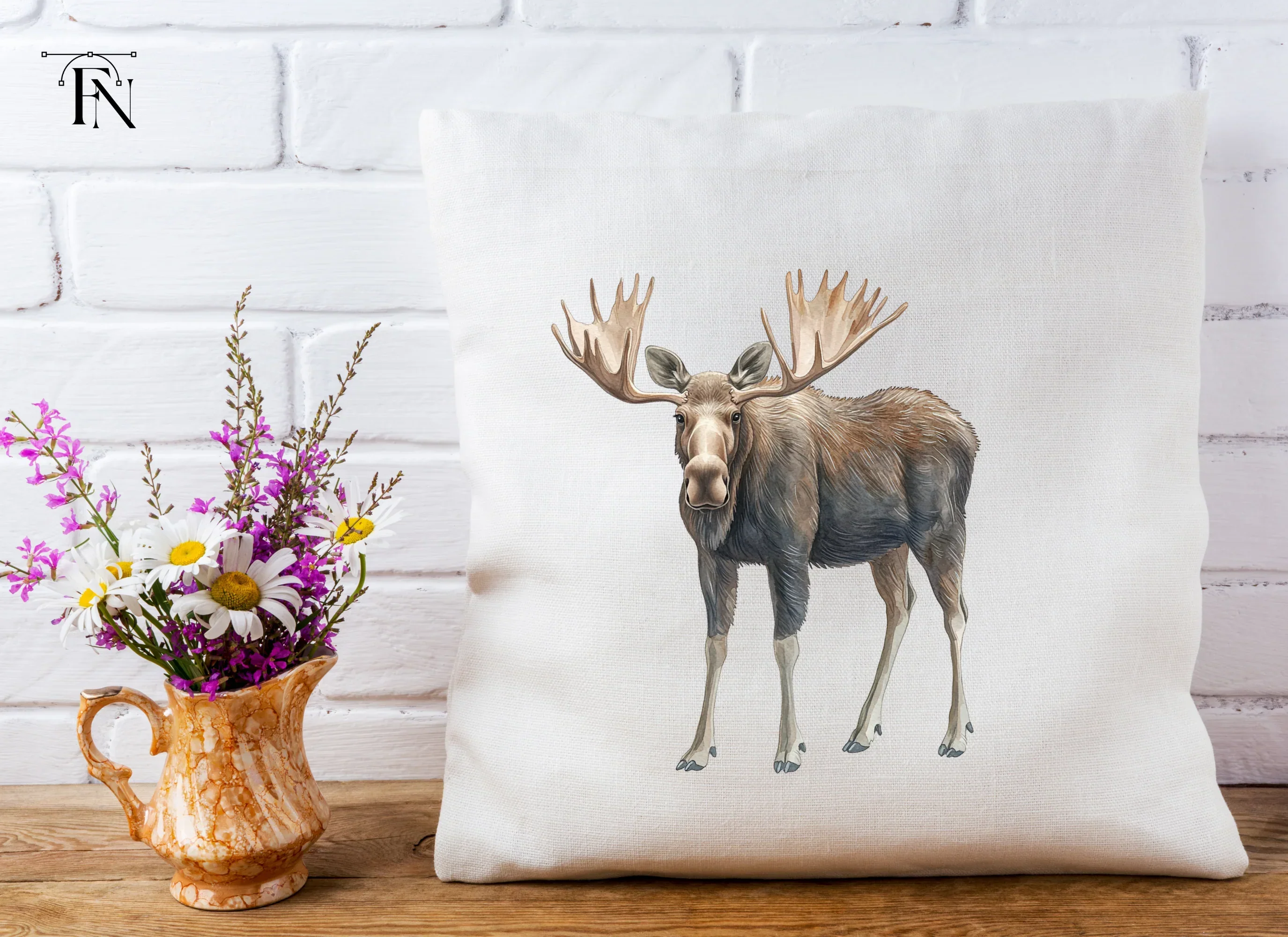 Majestic Moose Clipart Bundle - Image 5