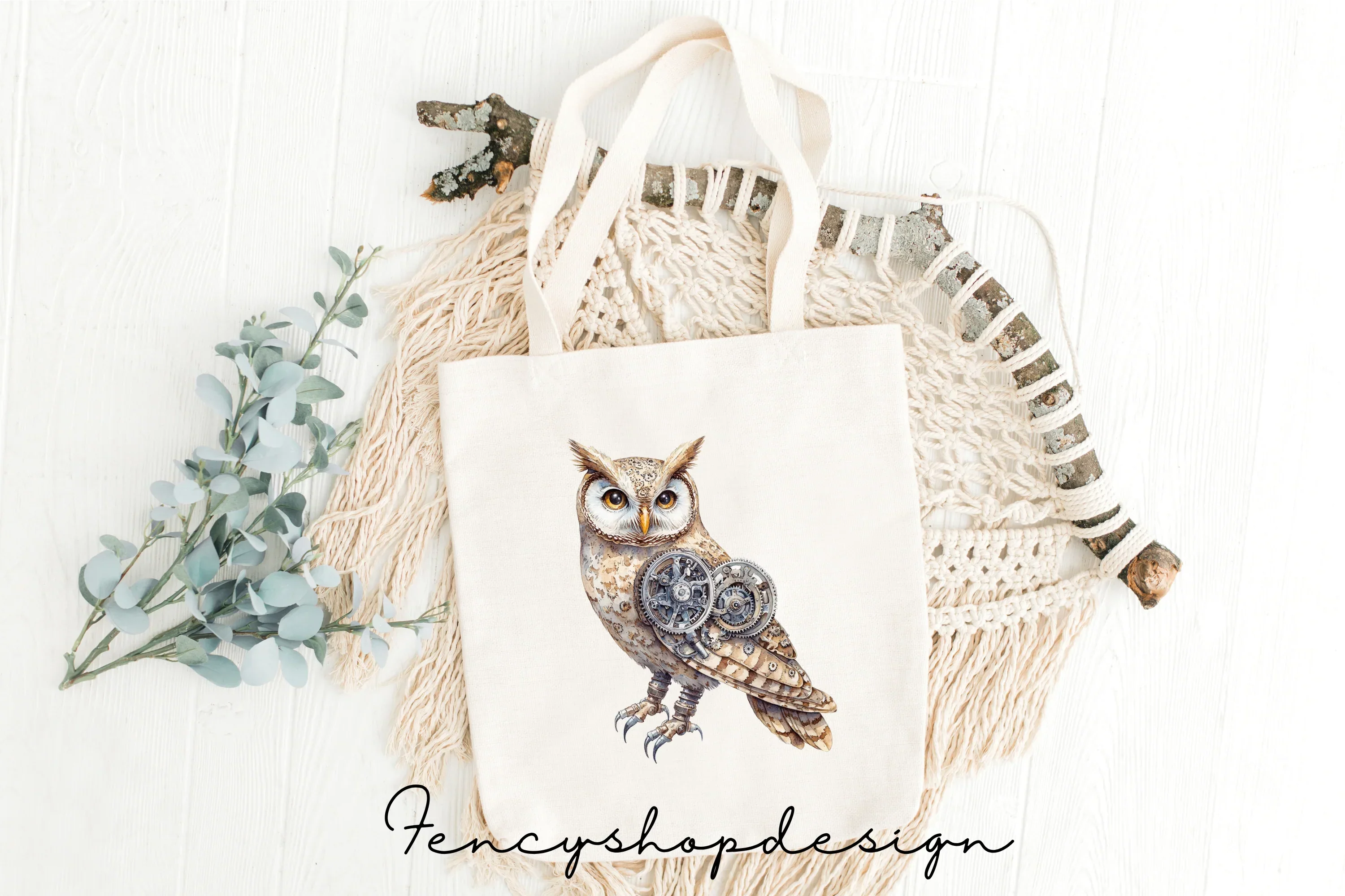 Majestic Owl Clipart Bundle - Image 8