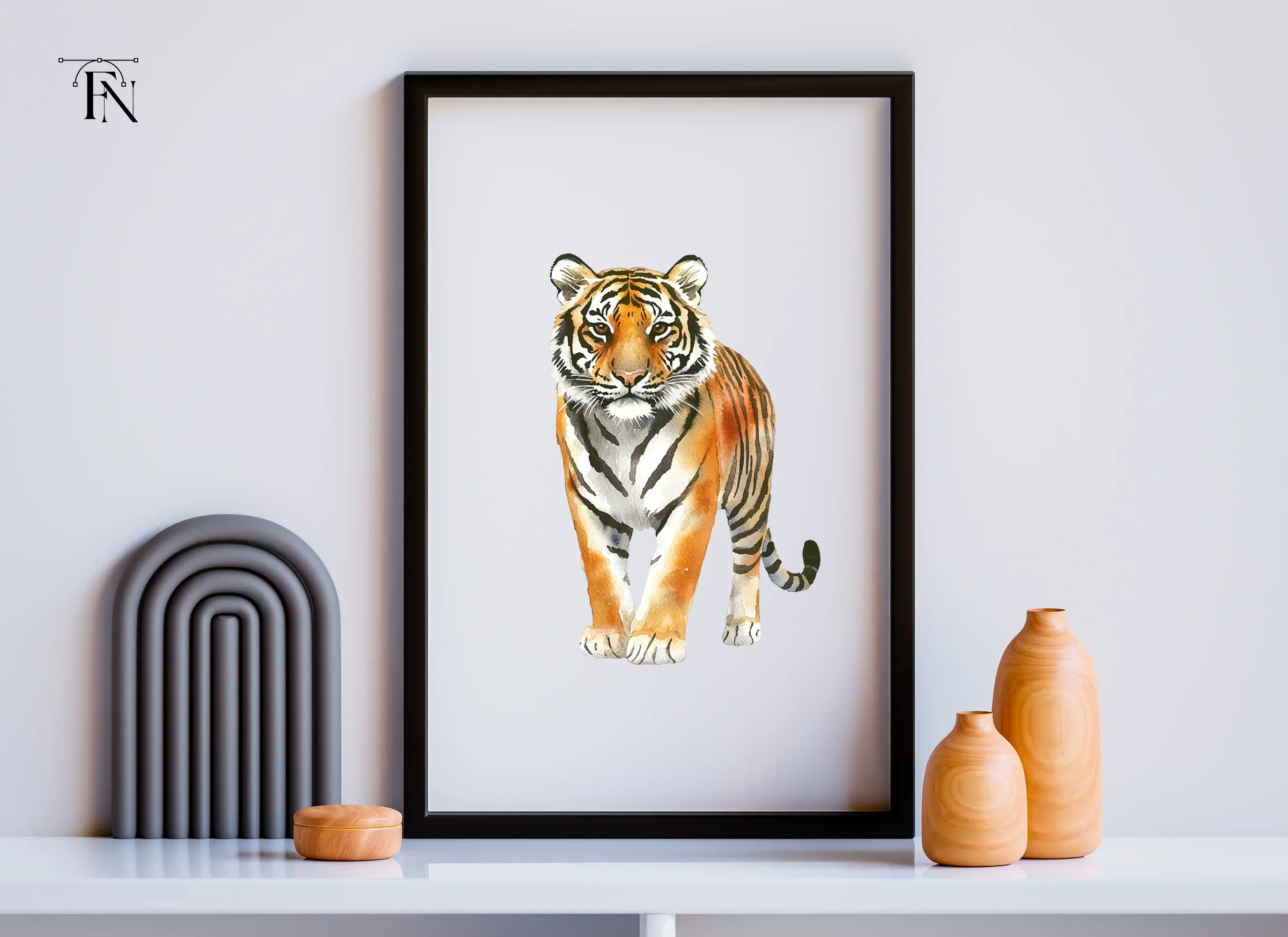 Majestic Tiger Clipart Bundle - Image 5