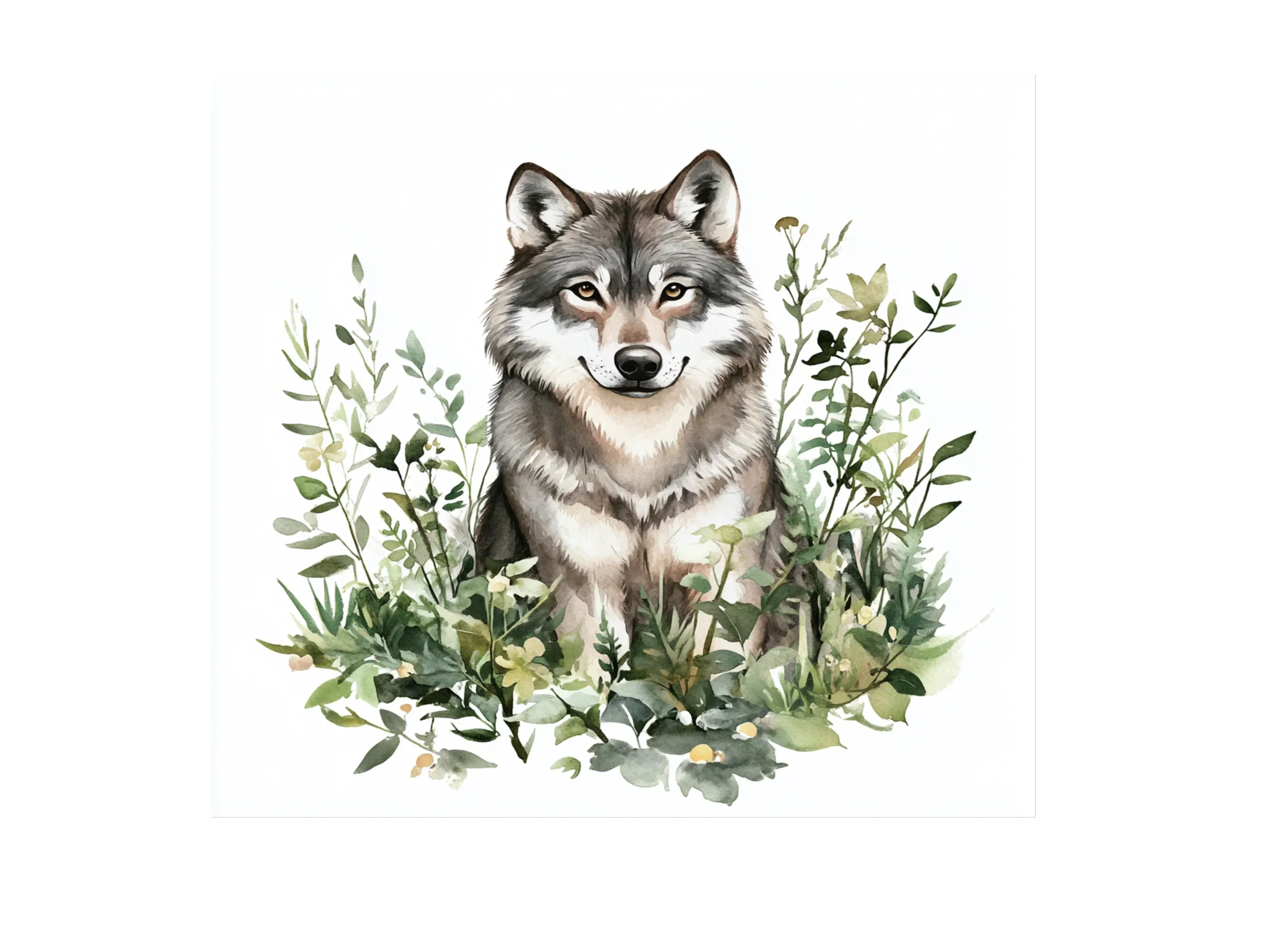 Majestic Wolf Forest Clipart Bundle - Image 3