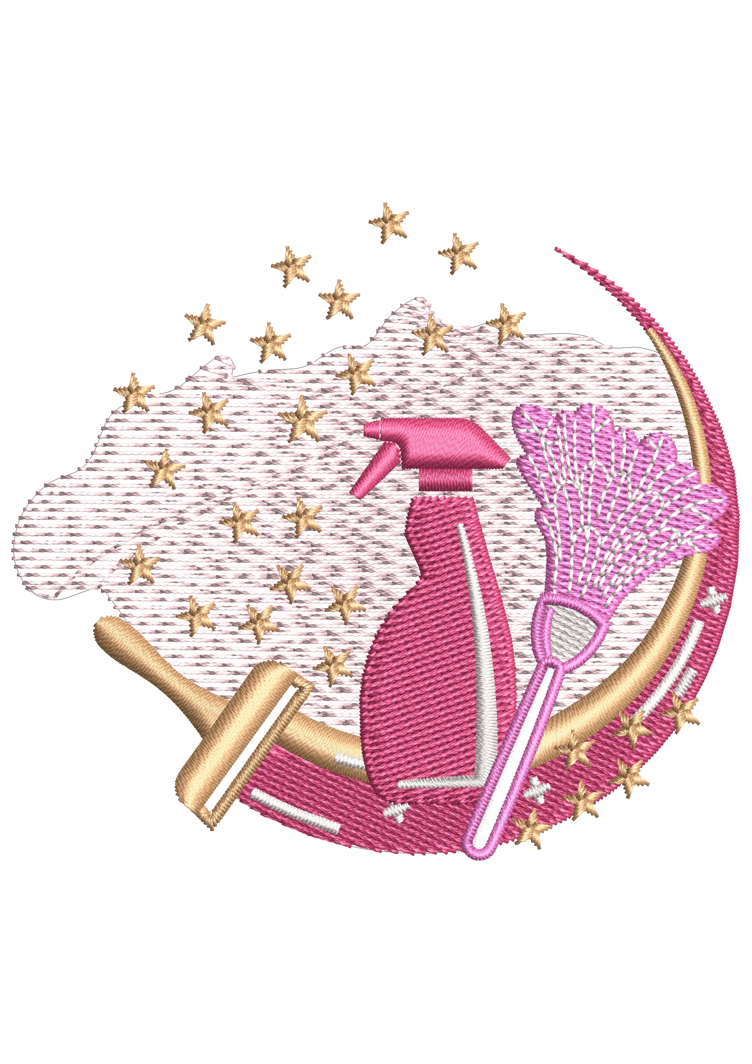 Makeup Embroidery Design