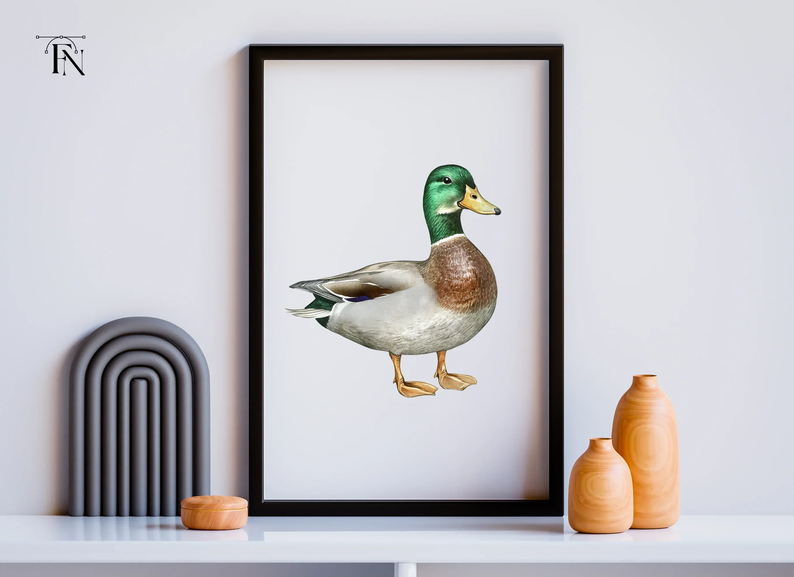 Mallard Duck Clipart Bundle - Image 6