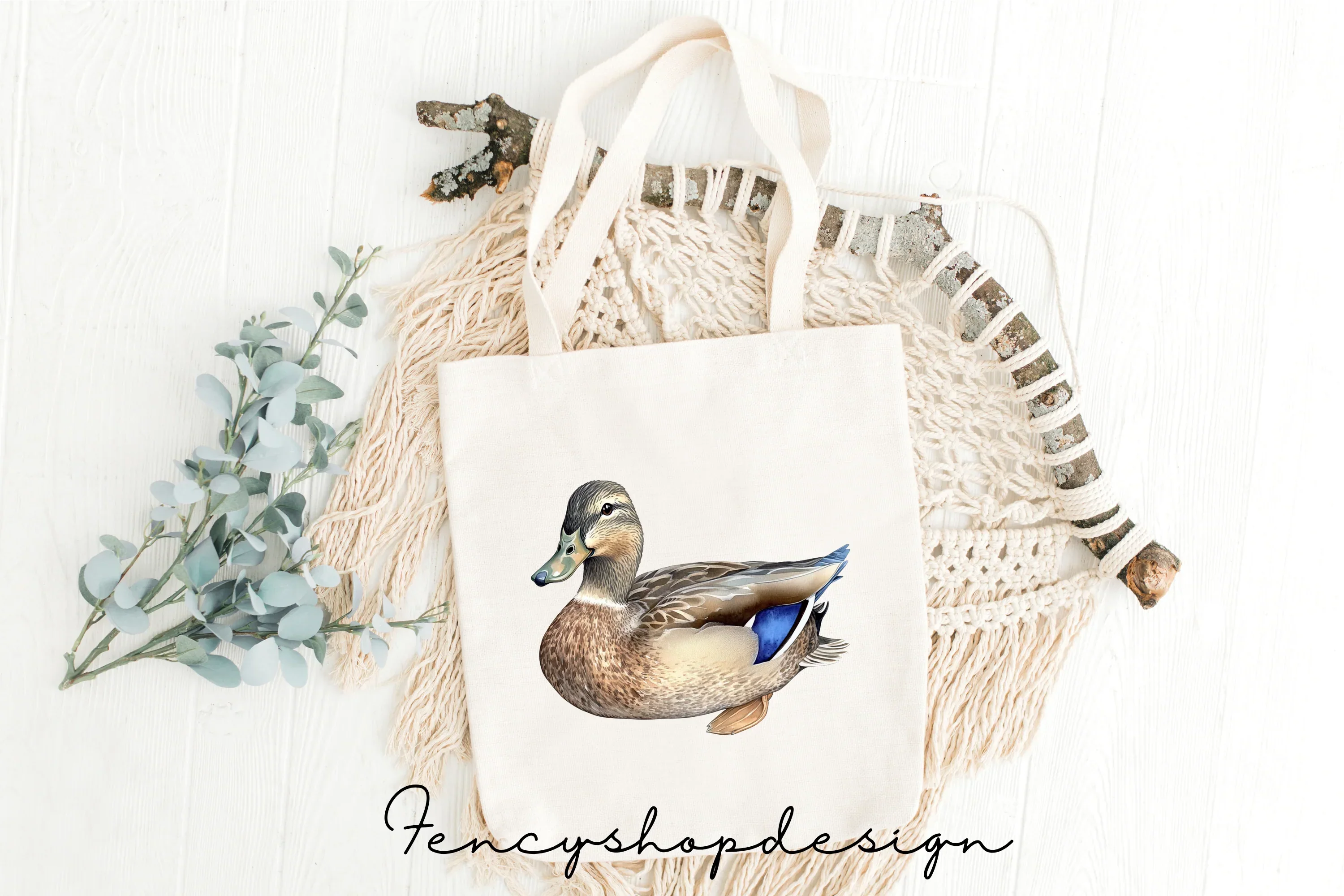 Mallard Ducks Wildlife Animal Clipart Bundle - Image 2