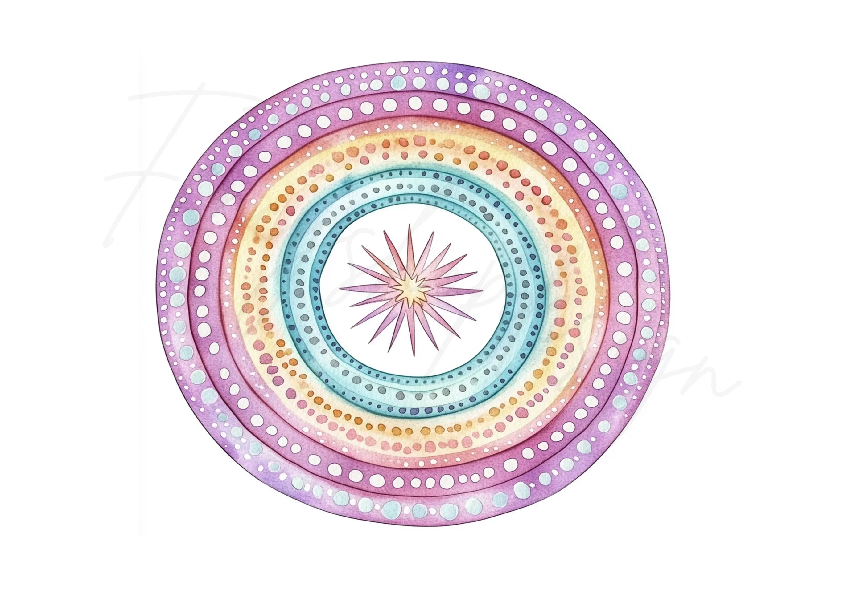 Mandala Circles Clipart Bundle - Image 2