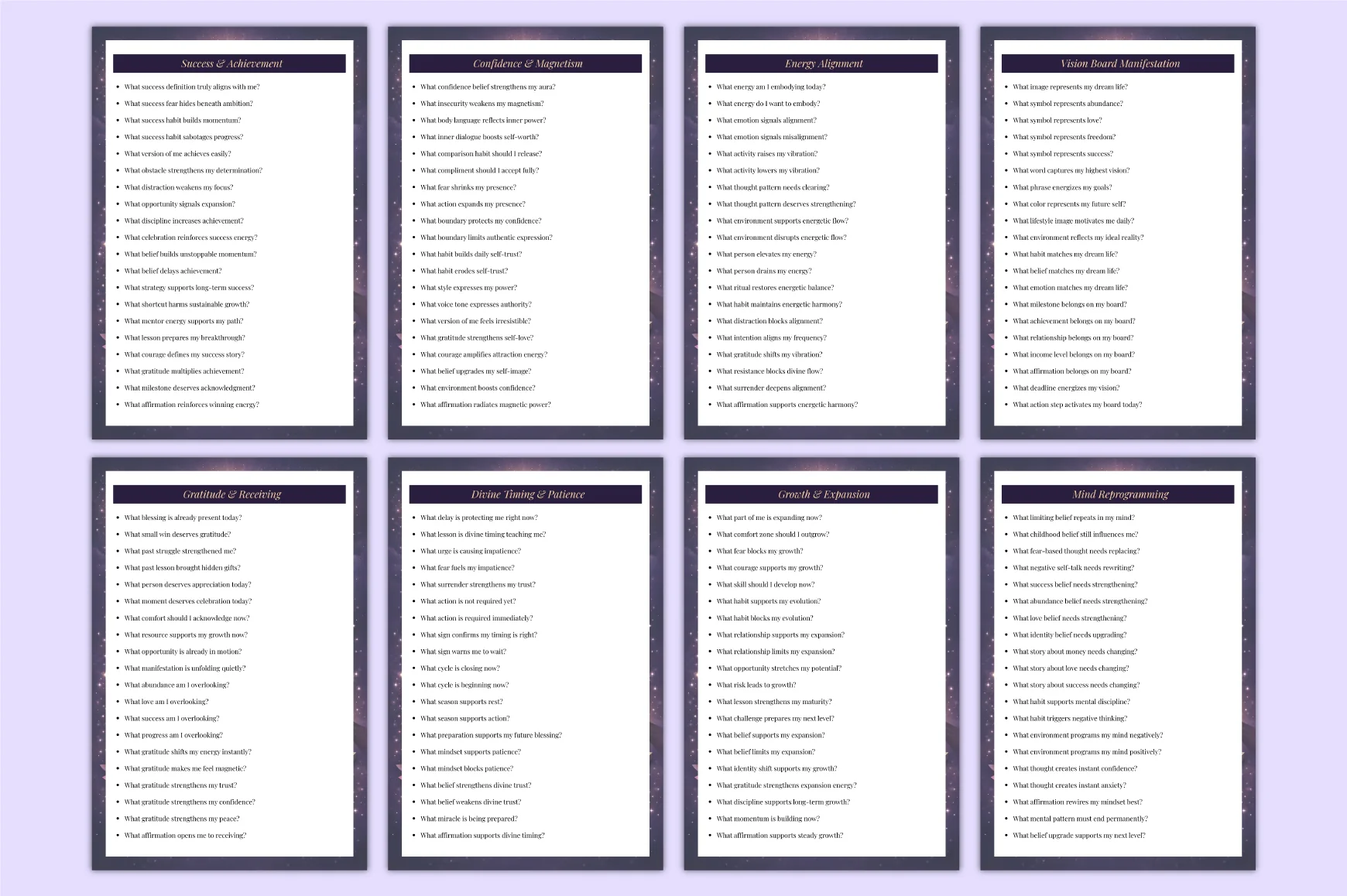 Manifestation Attraction Prompts - Image 4