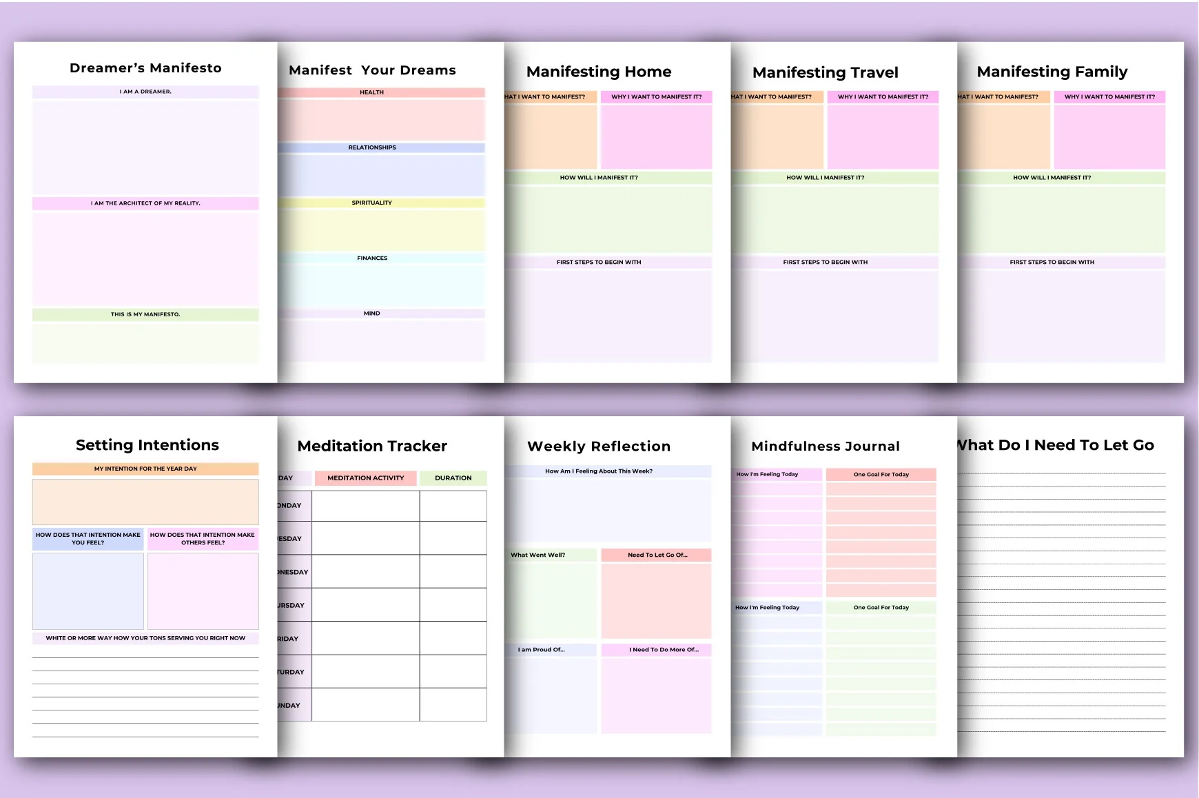 Manifestation Moon Cycle Planner - Image 7